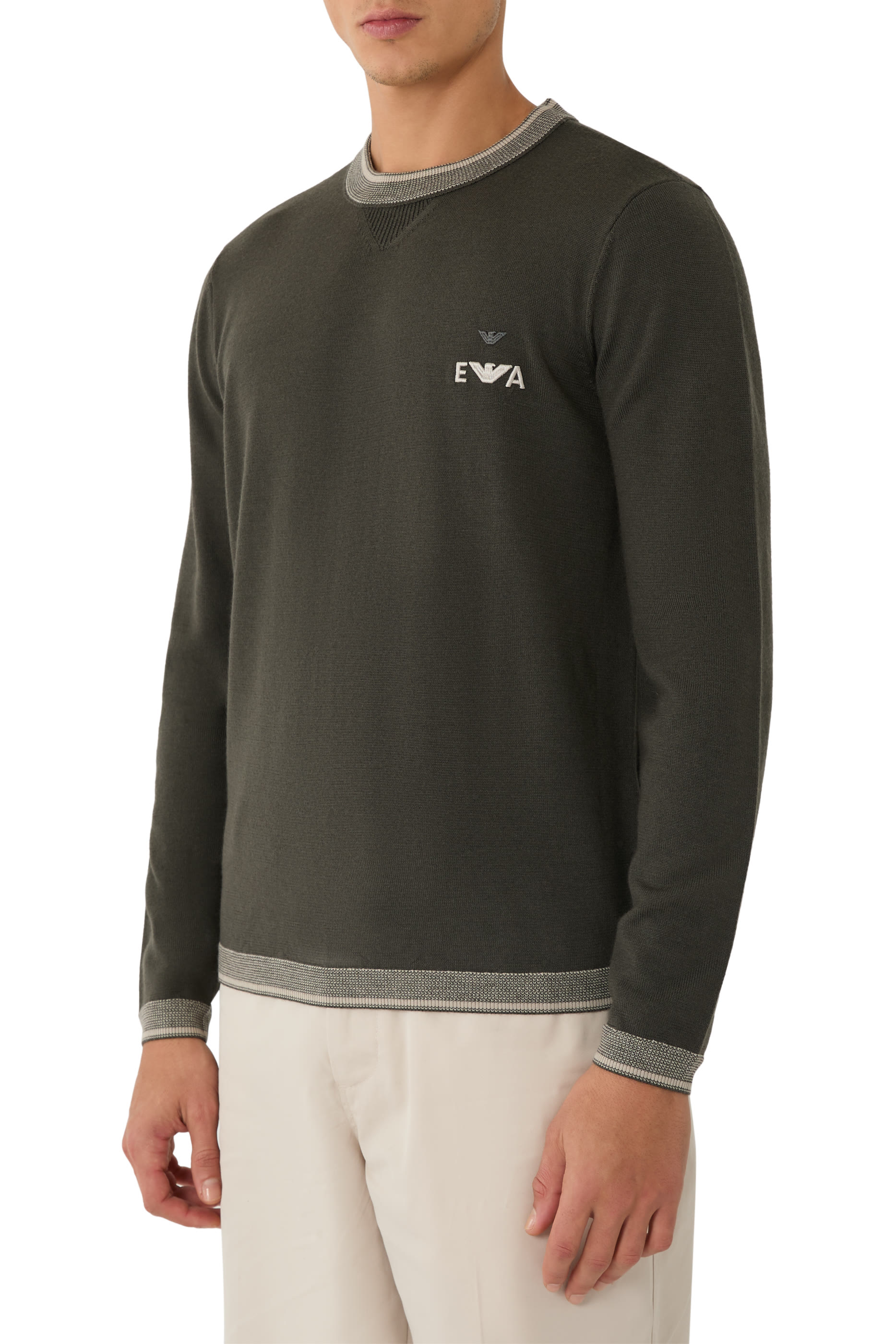 Long Sleeve Jumper with Logo 