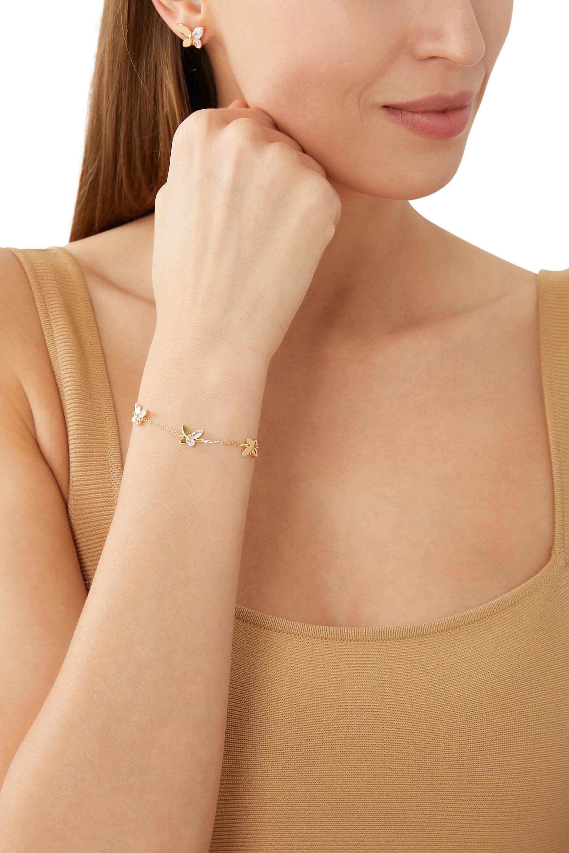 سوار سوشيال بحلي فراشة