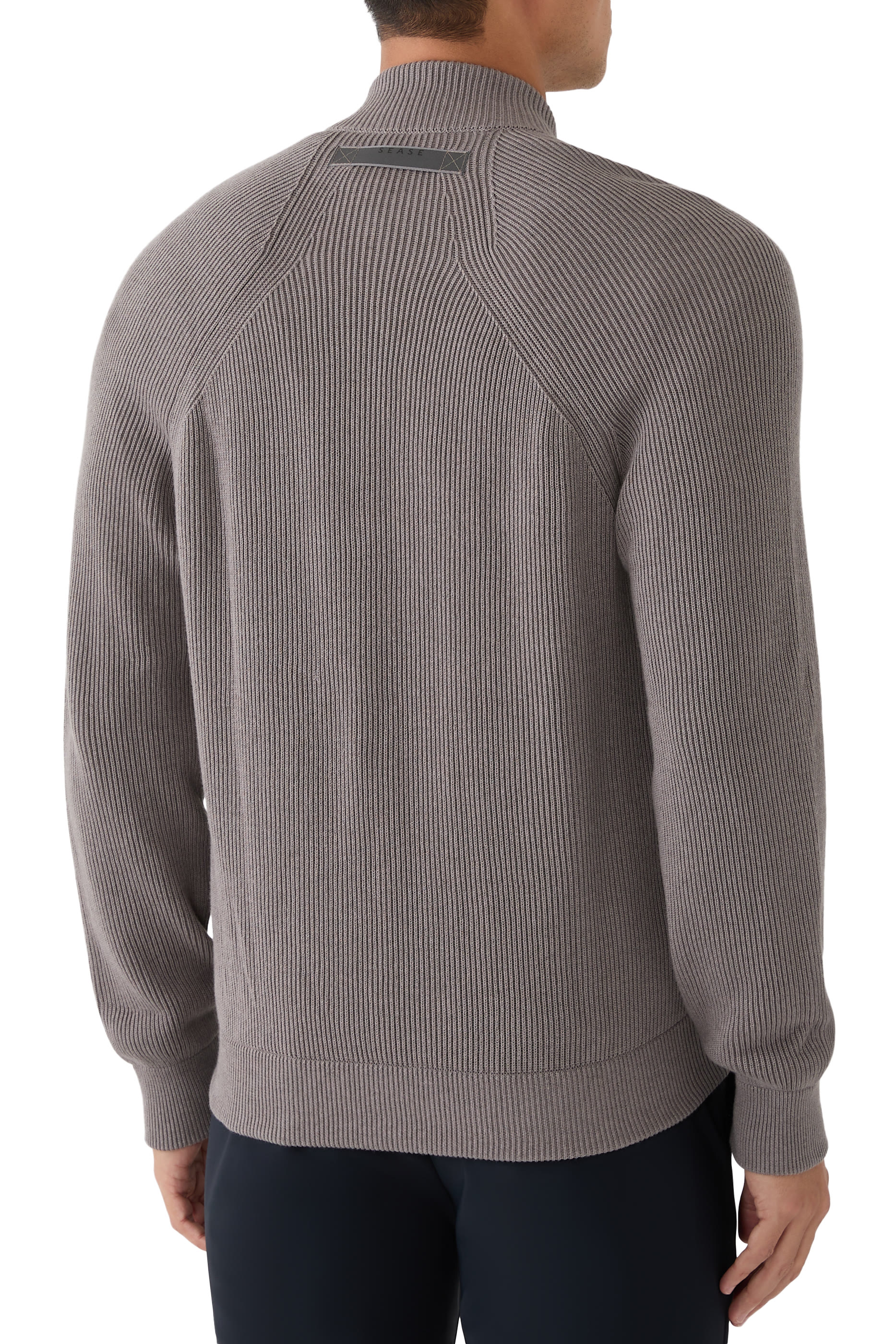 جاكيت بومبر منسوج جلد