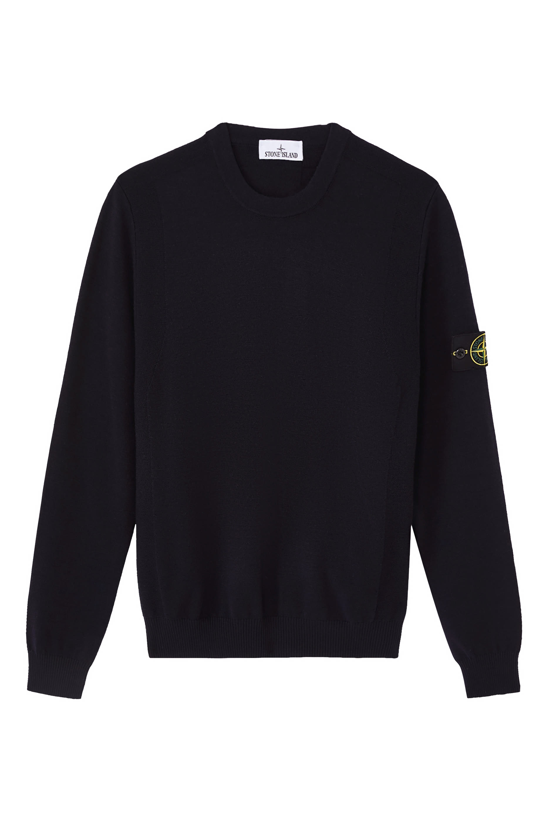 كنزة 5100001 بياقة ضيقة وحياكة بارزة