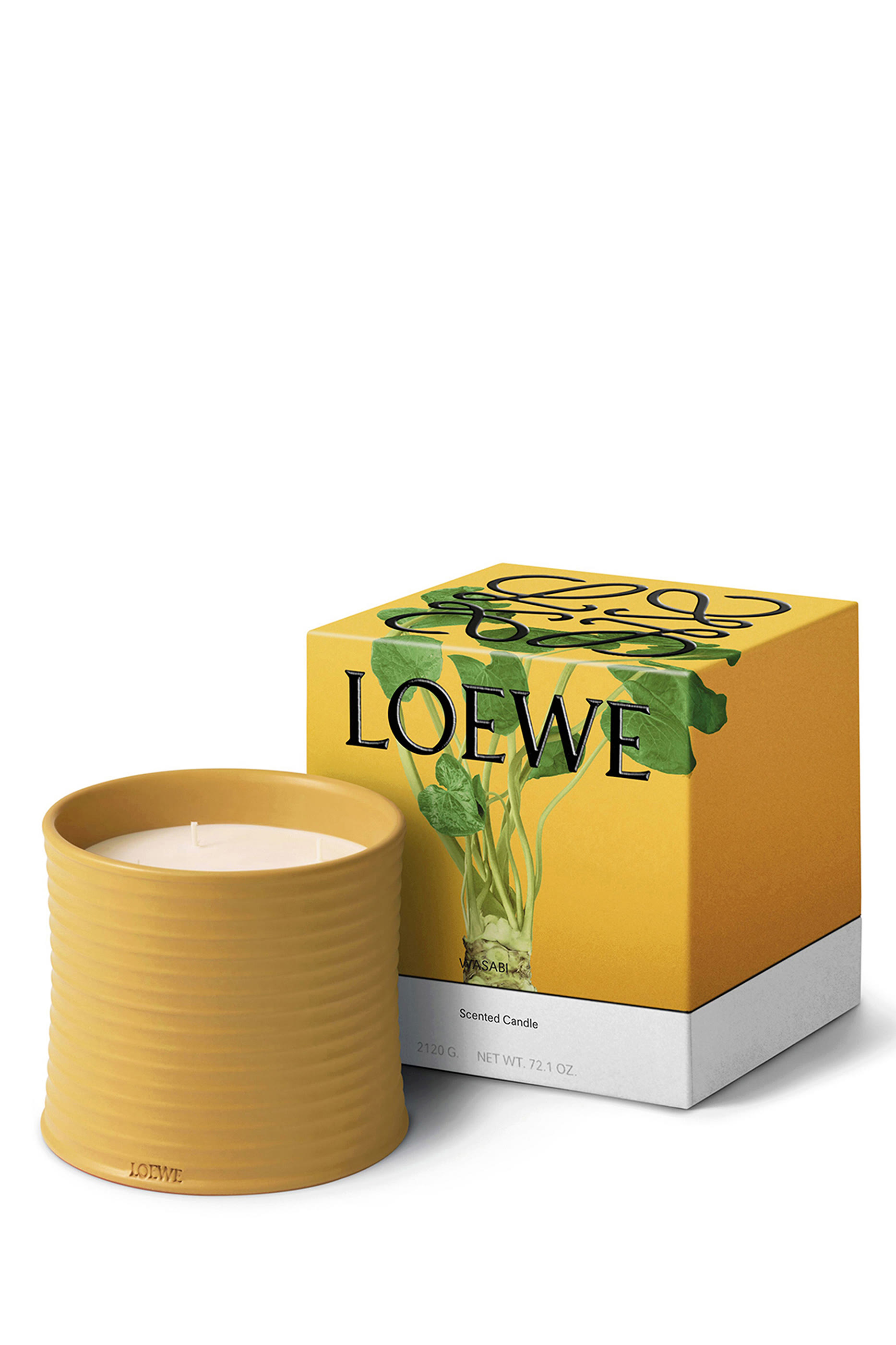 شمعة واسابي معطرة كبيرة