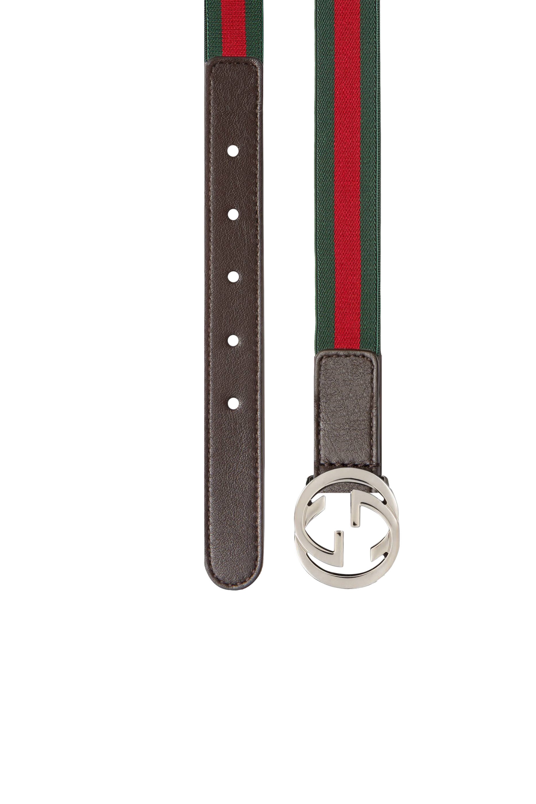 حزام مزين بحرفي شعار الماركو وشريط ويب للأطفال