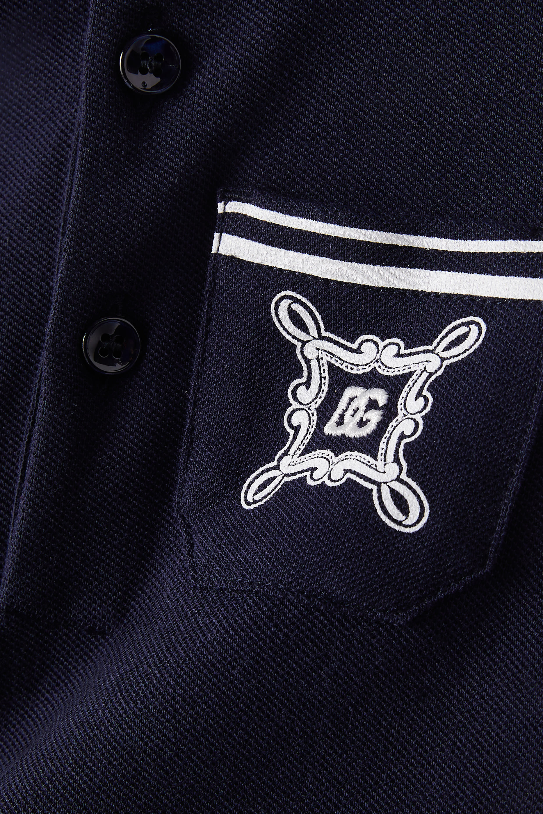 قميص بولو بشعار الماركة بيكيه للأطفال