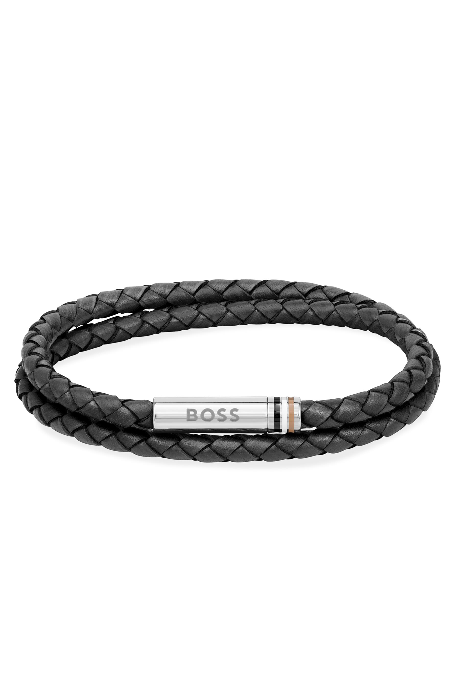 سوار آريس مزدوج جلد وستانليس ستيل