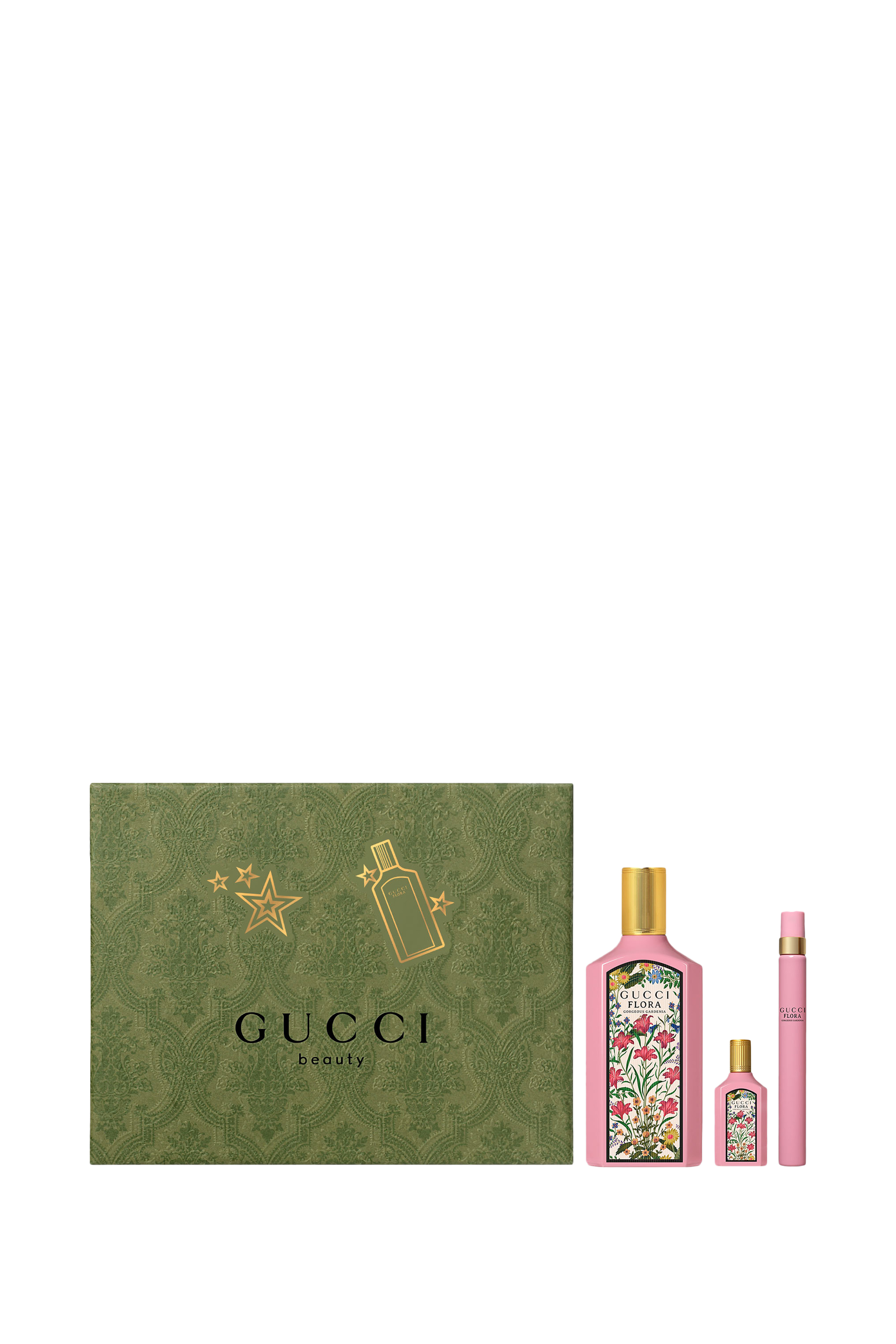 مجموعة هدايا أو دو بارفان فلورا غورجس غاردينيا بإصدار للكريسماس