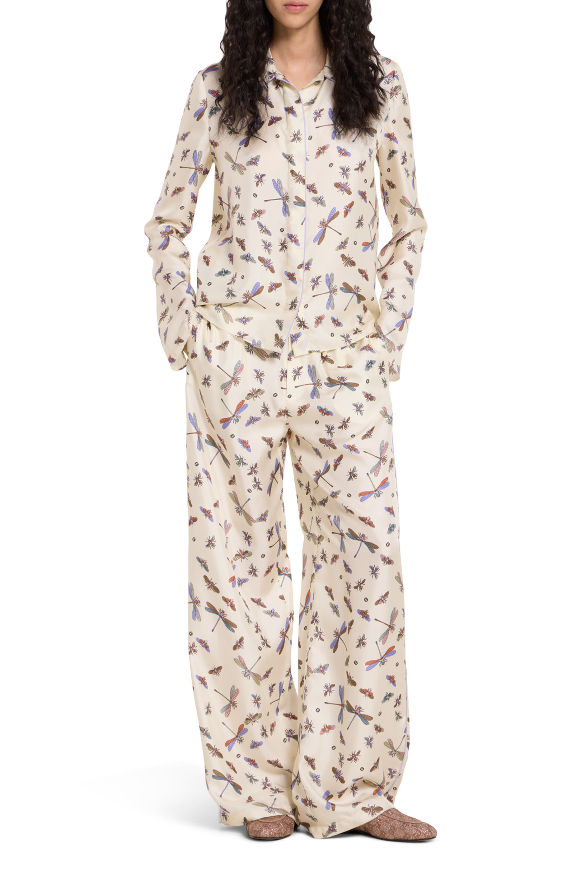 حذاء خفيف برينستاون بحلية لجام حصان وكريستال