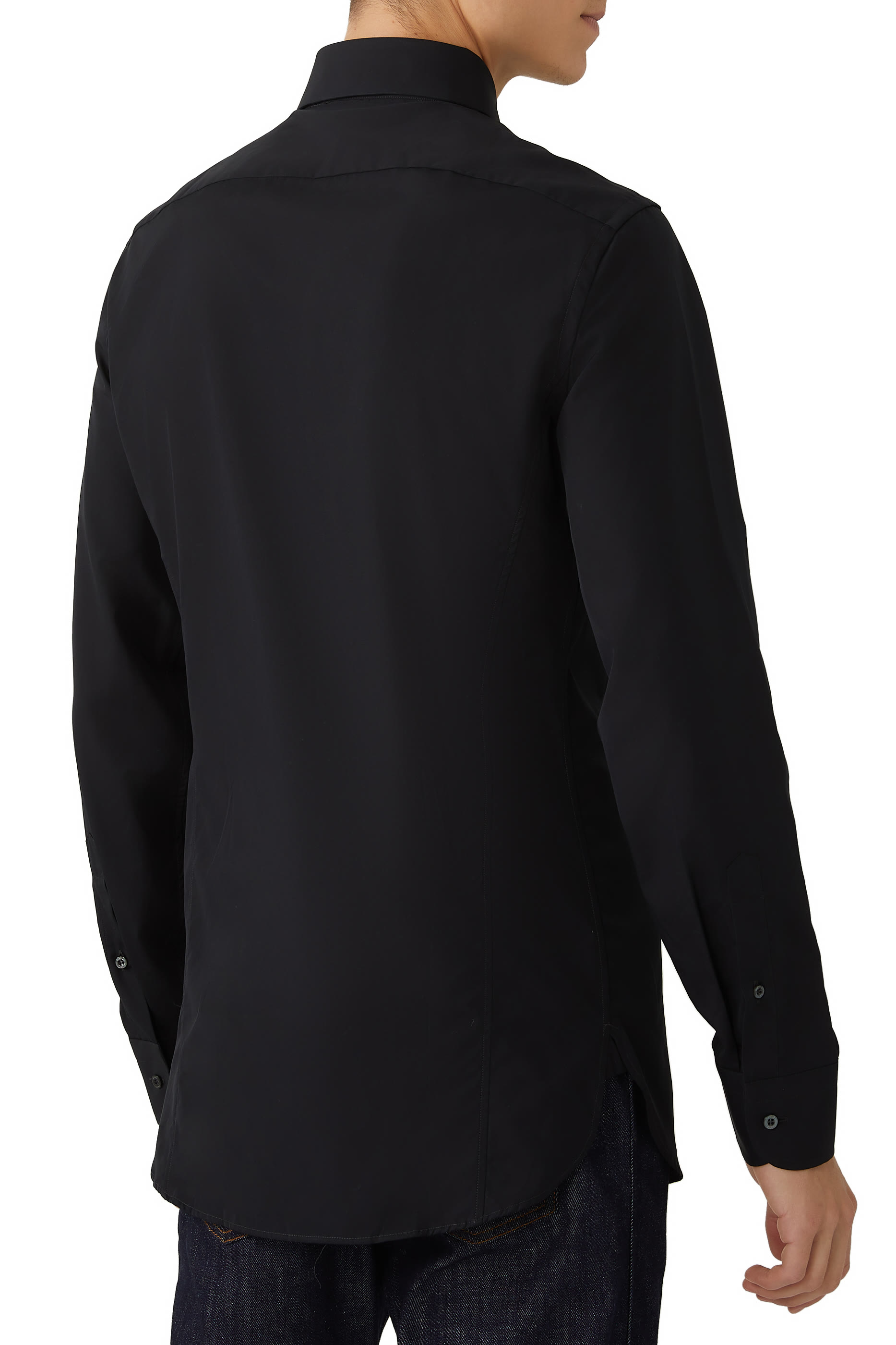 قميص قطن بوبلين بشعار GG