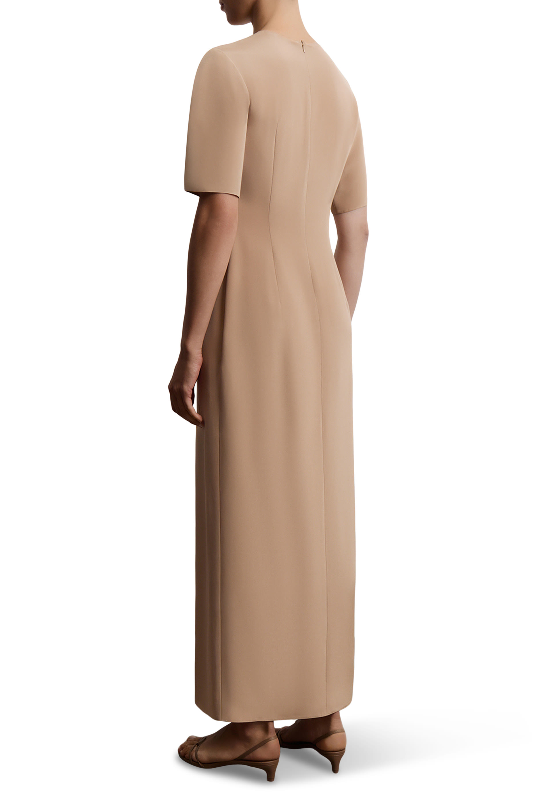 فستان حرير مولبيري