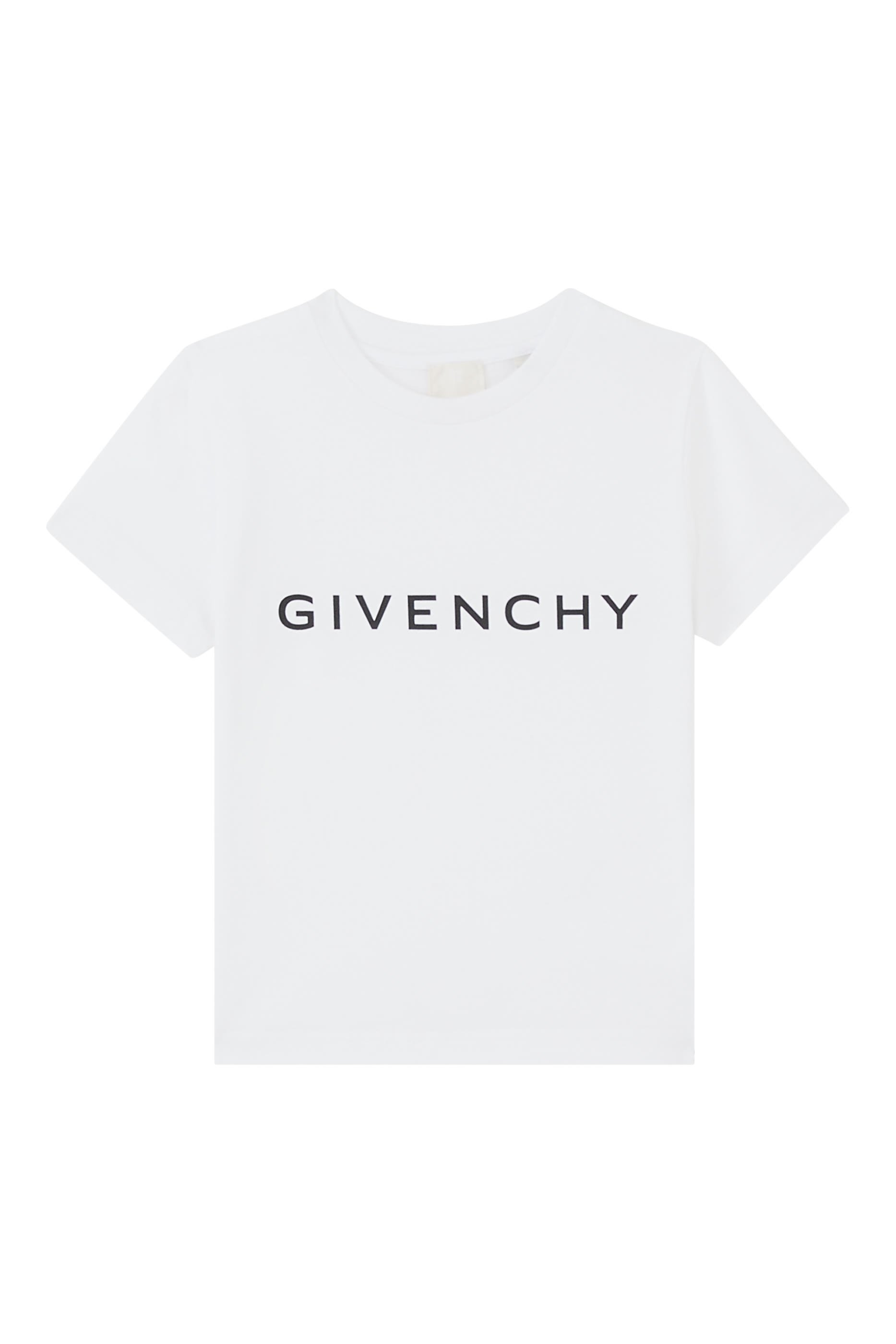 تيشيرت بطبعات شعار الماركة للأطفال