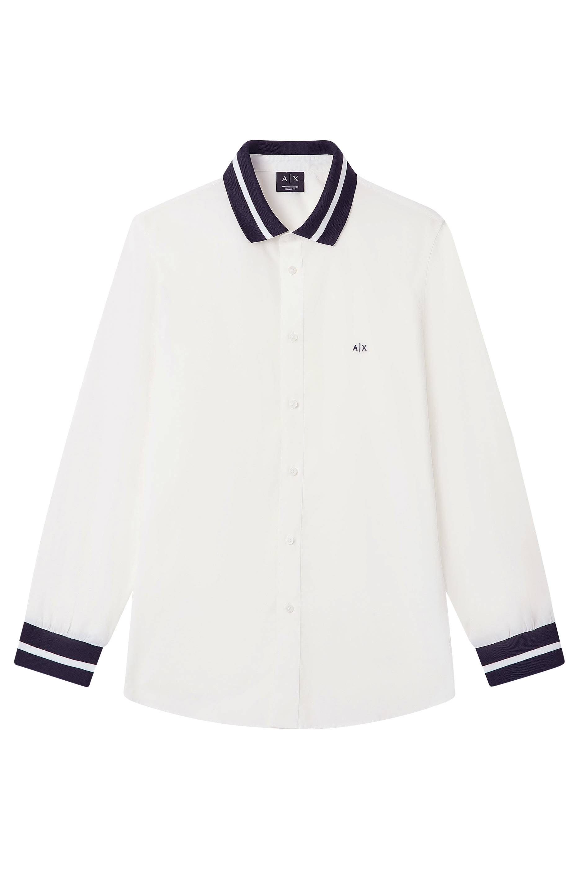 قميص بشعار الماركة قطن