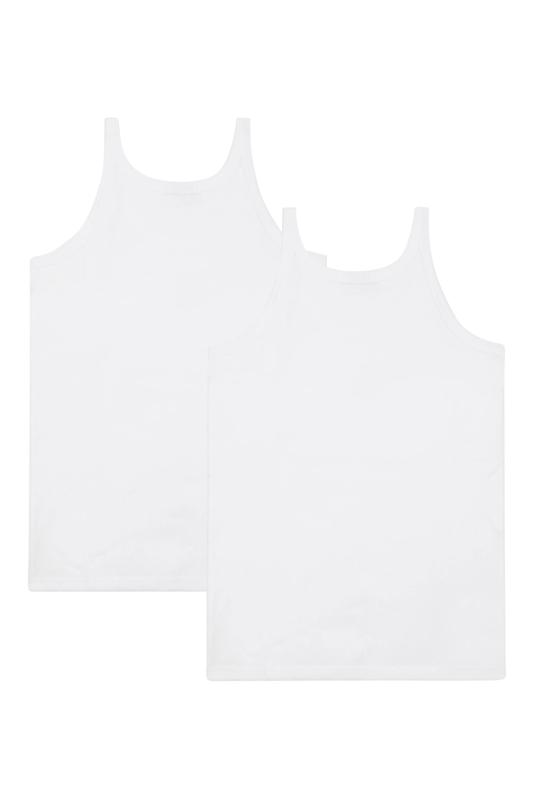 مجموعة بلوزة بلا أكمام قطن جيرسيه للأطفال، قطعتين