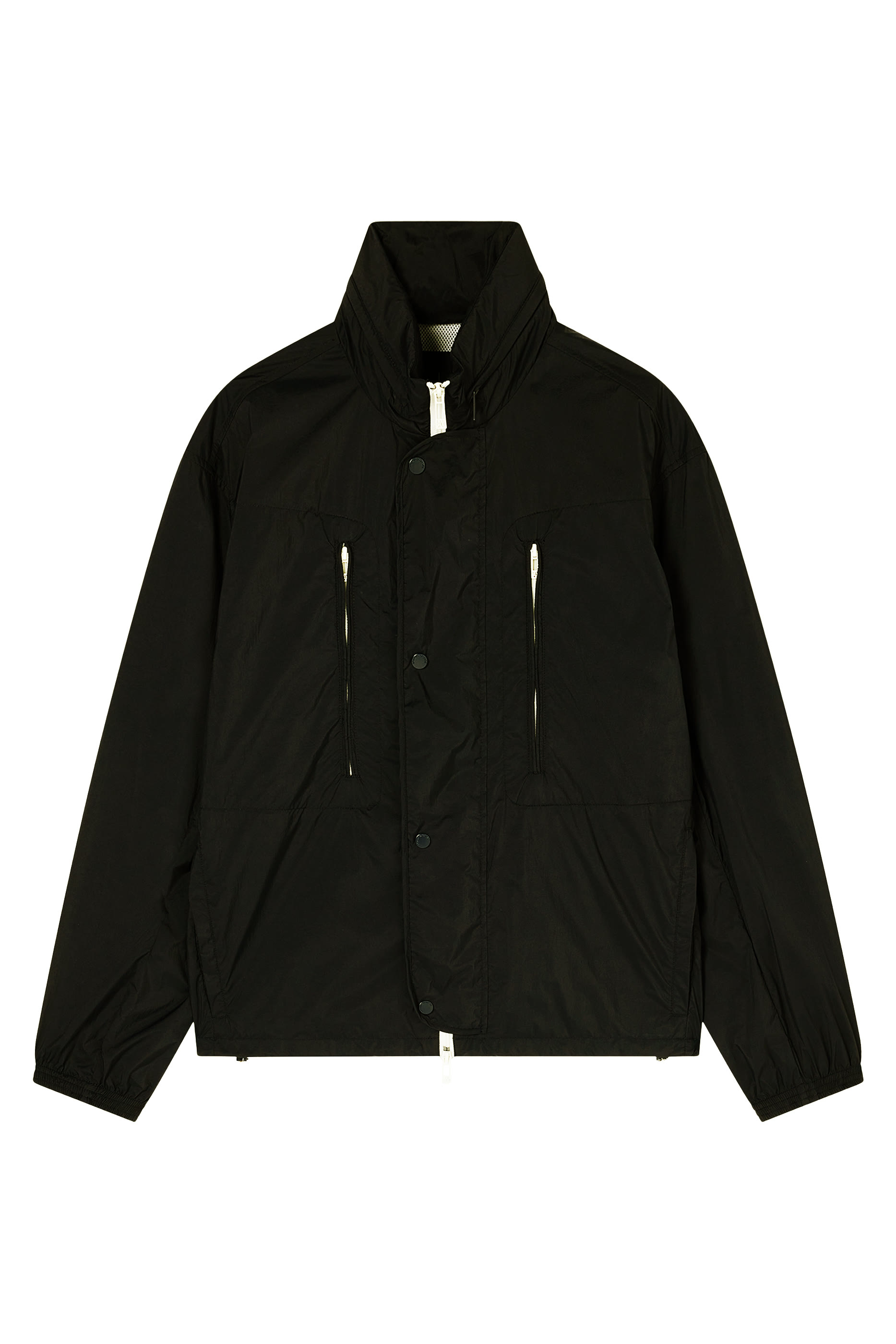 جاكيت فضفاض نايلون معالج