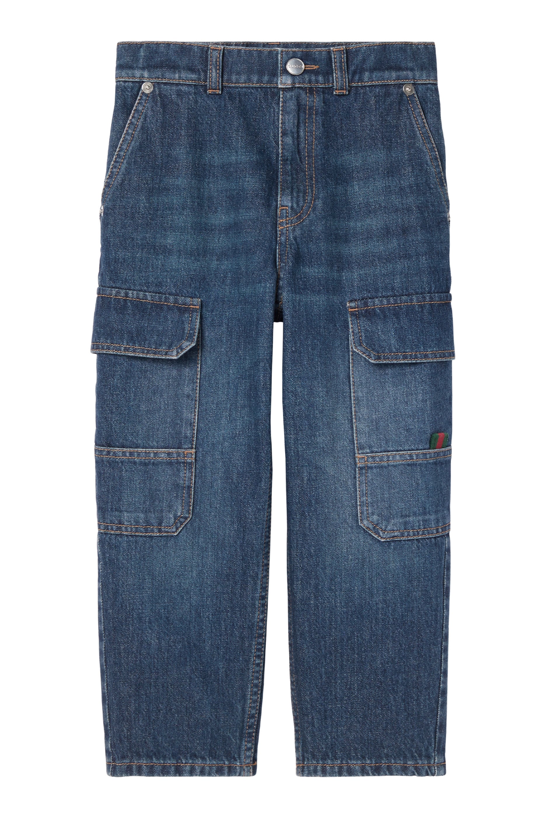 Kids Web Stripe Pants