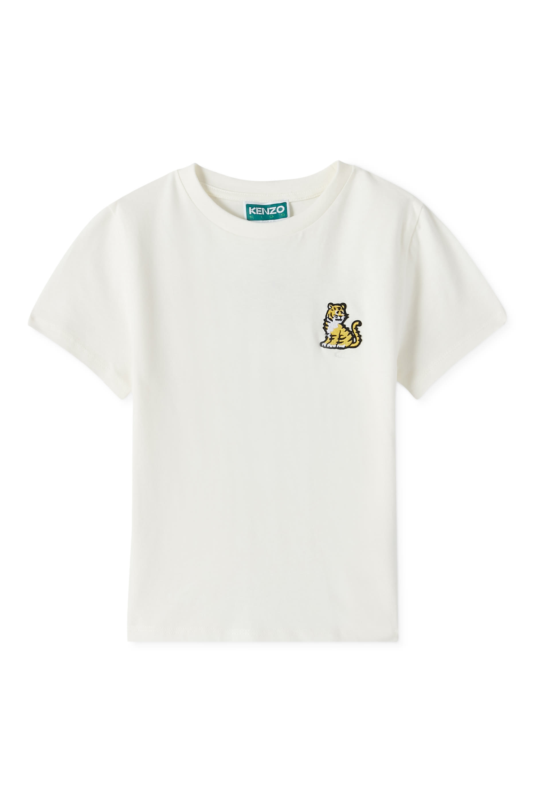 تيشيرت مزين بنقشة نمر غرافيك قطن للأطفال