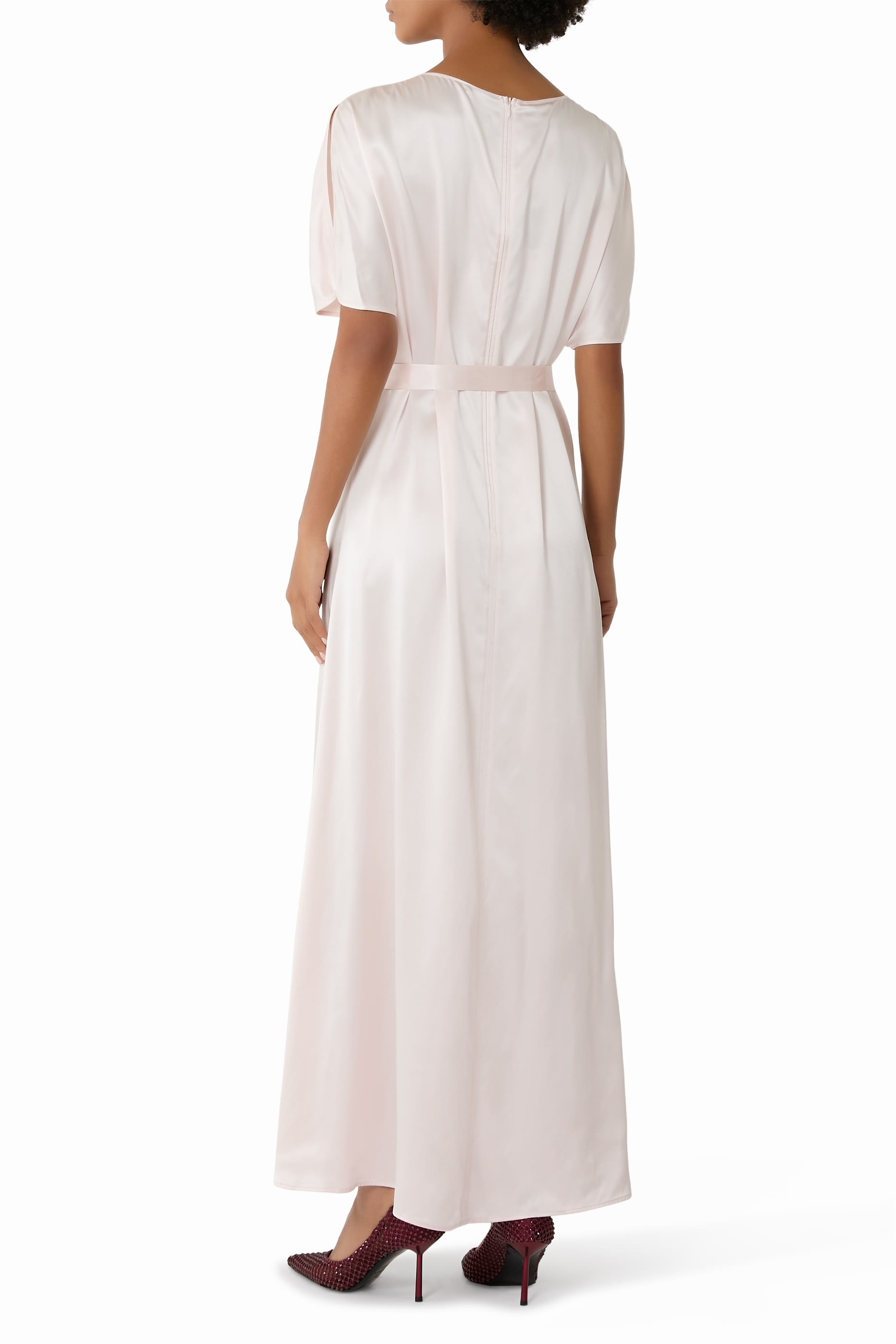 فستان دافيل حرير ساتان