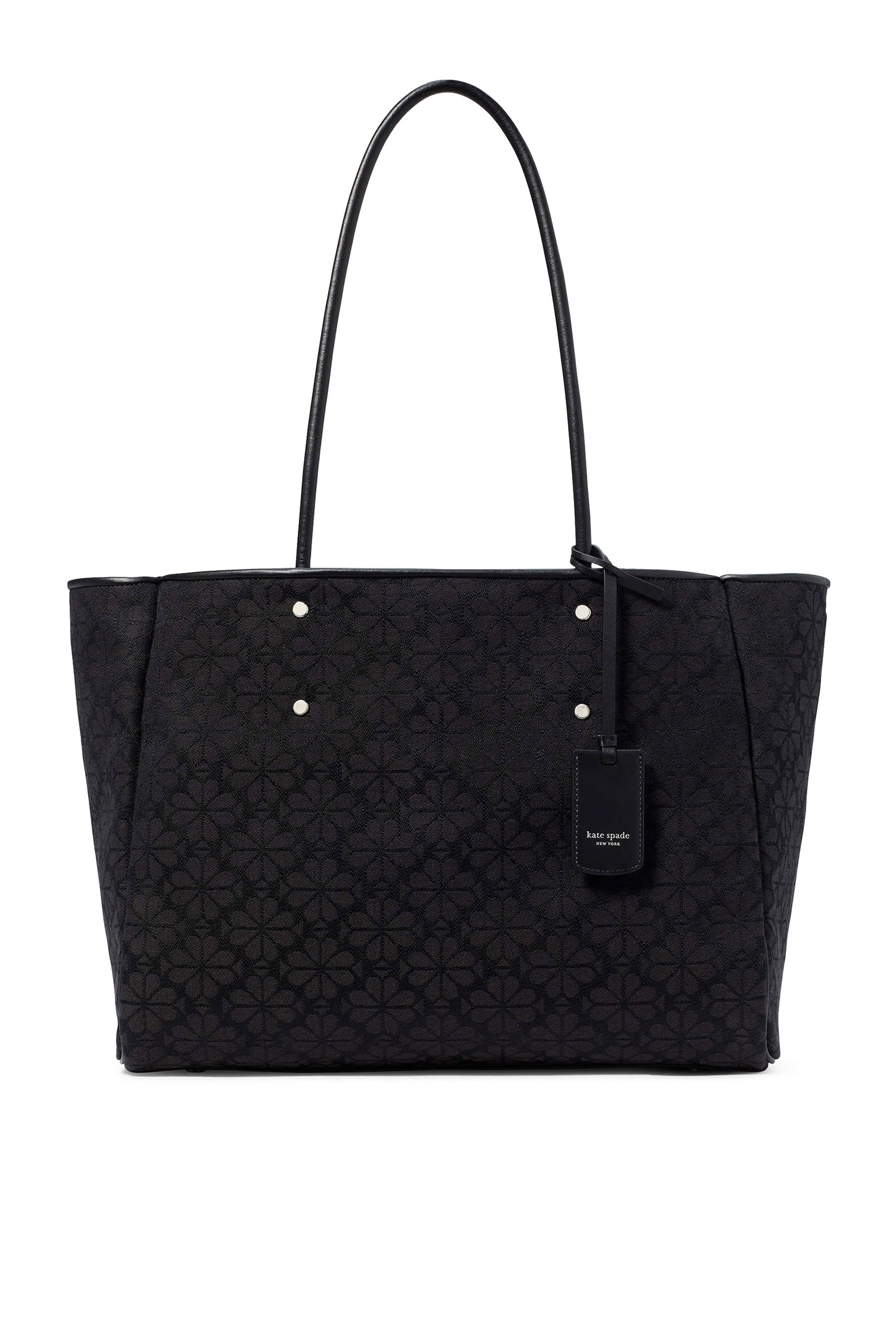 حقيبة يد كبيرة ايفريثينج بنقشة زهور بالشكل البستوني جاكار