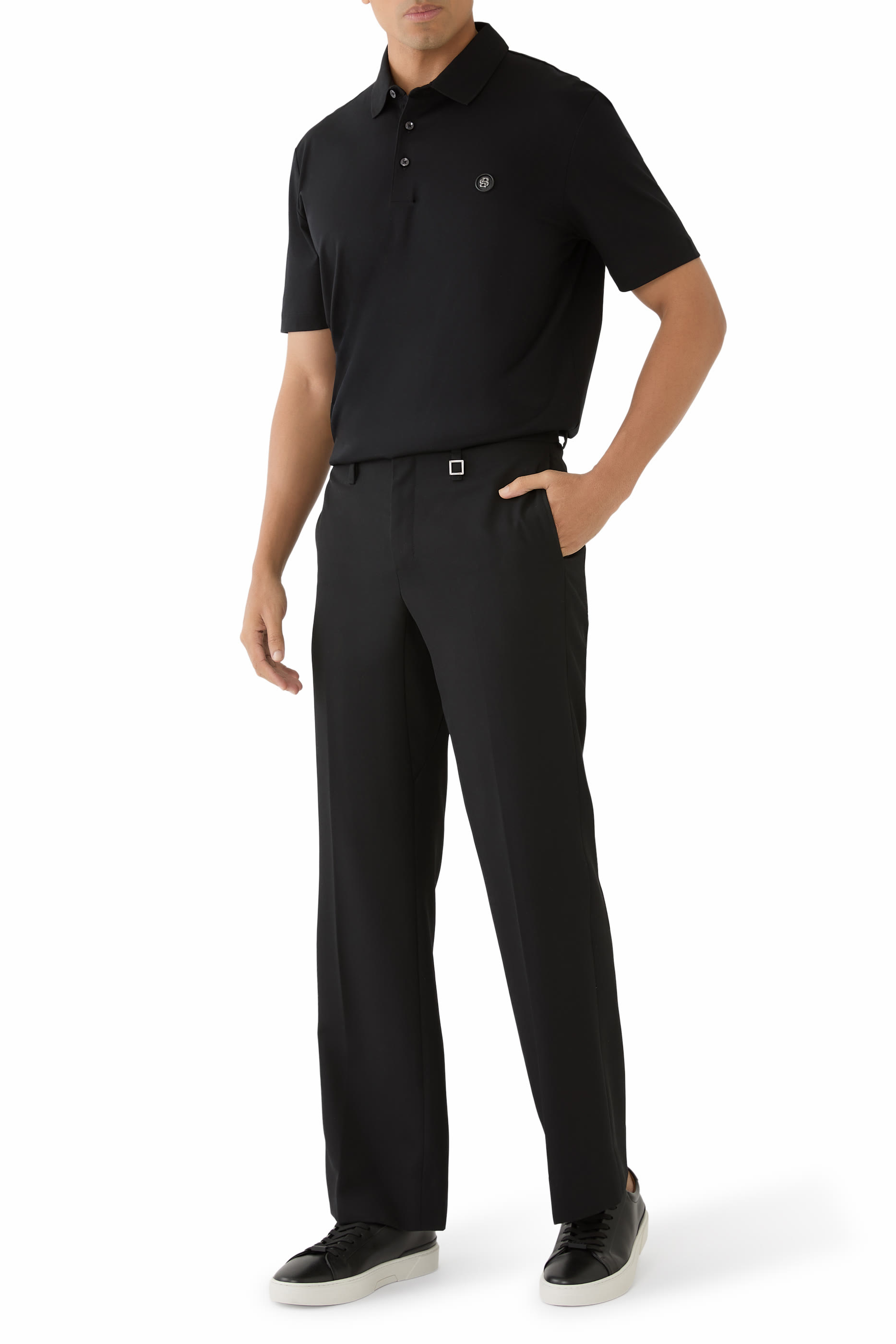 قميص بولو سي-باريس بشعار مزدوج