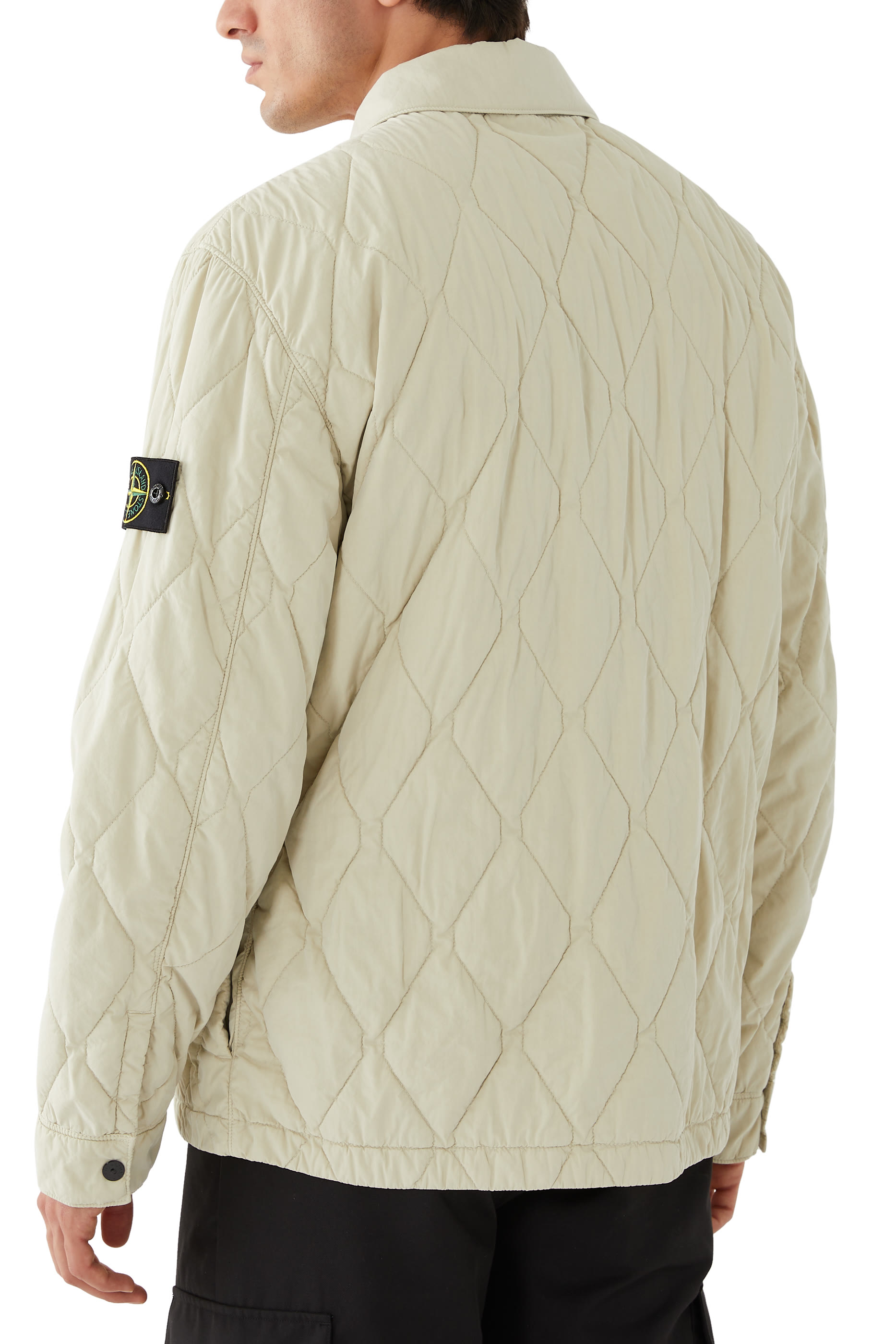 جاكيت فيلي بتصميم قميص نايلون وقطن