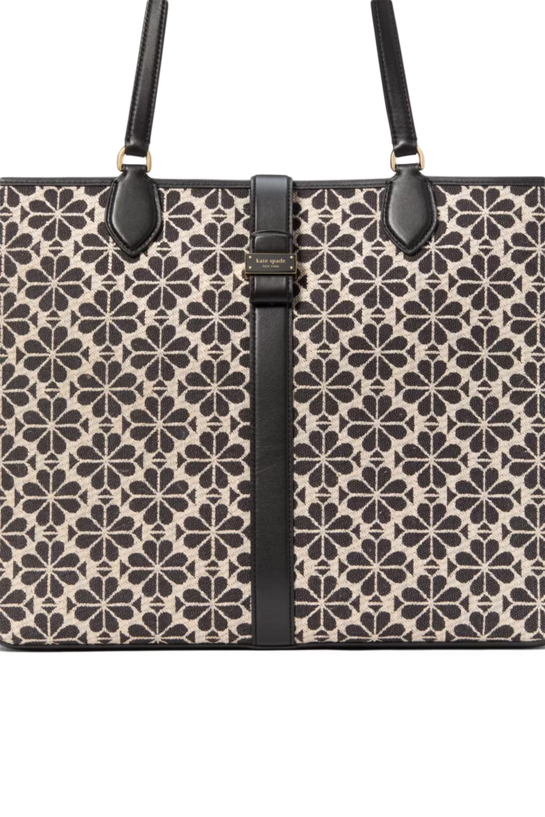 حقيبة يد قنب مطلي بنقشة زهور بالشكل البستوني