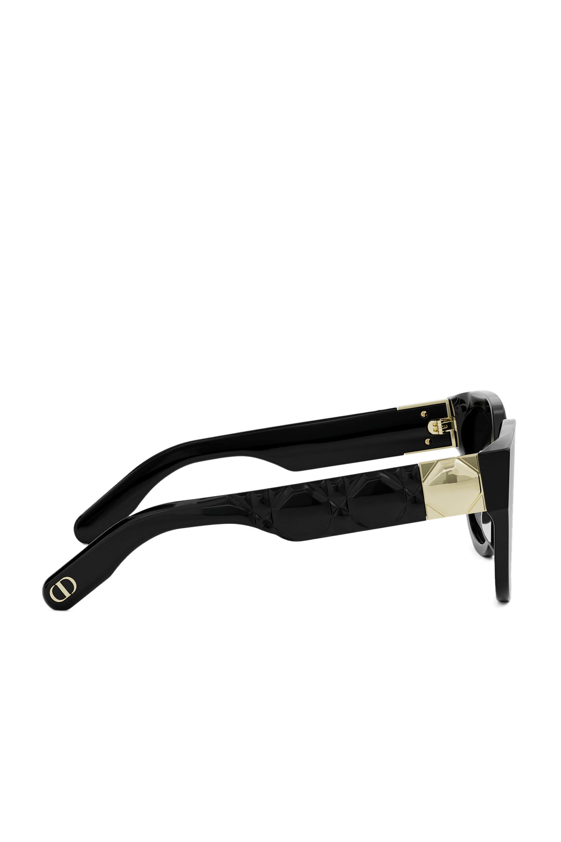 نظارة شمسية ليدي 95.22 آر 3 آي سوداء بإطار مستدير