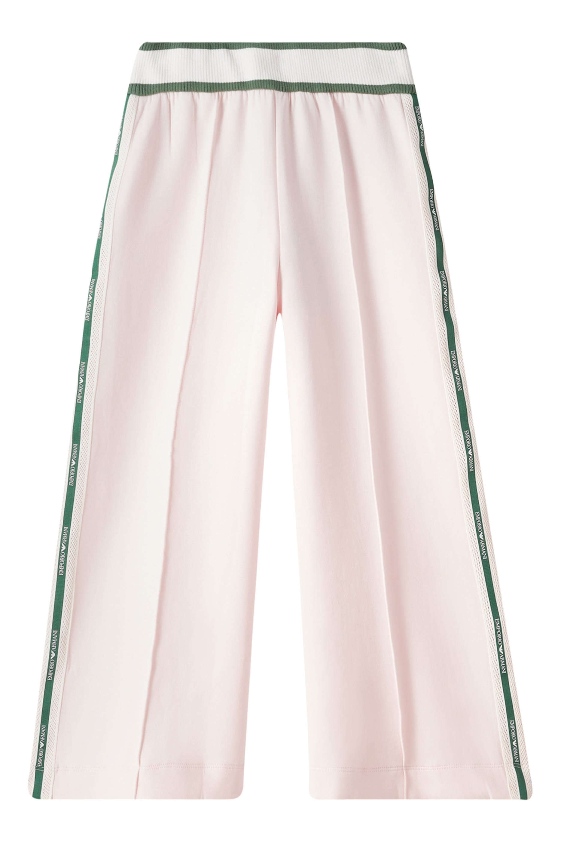 بنطال بشريط شعار الماركة للأطفال