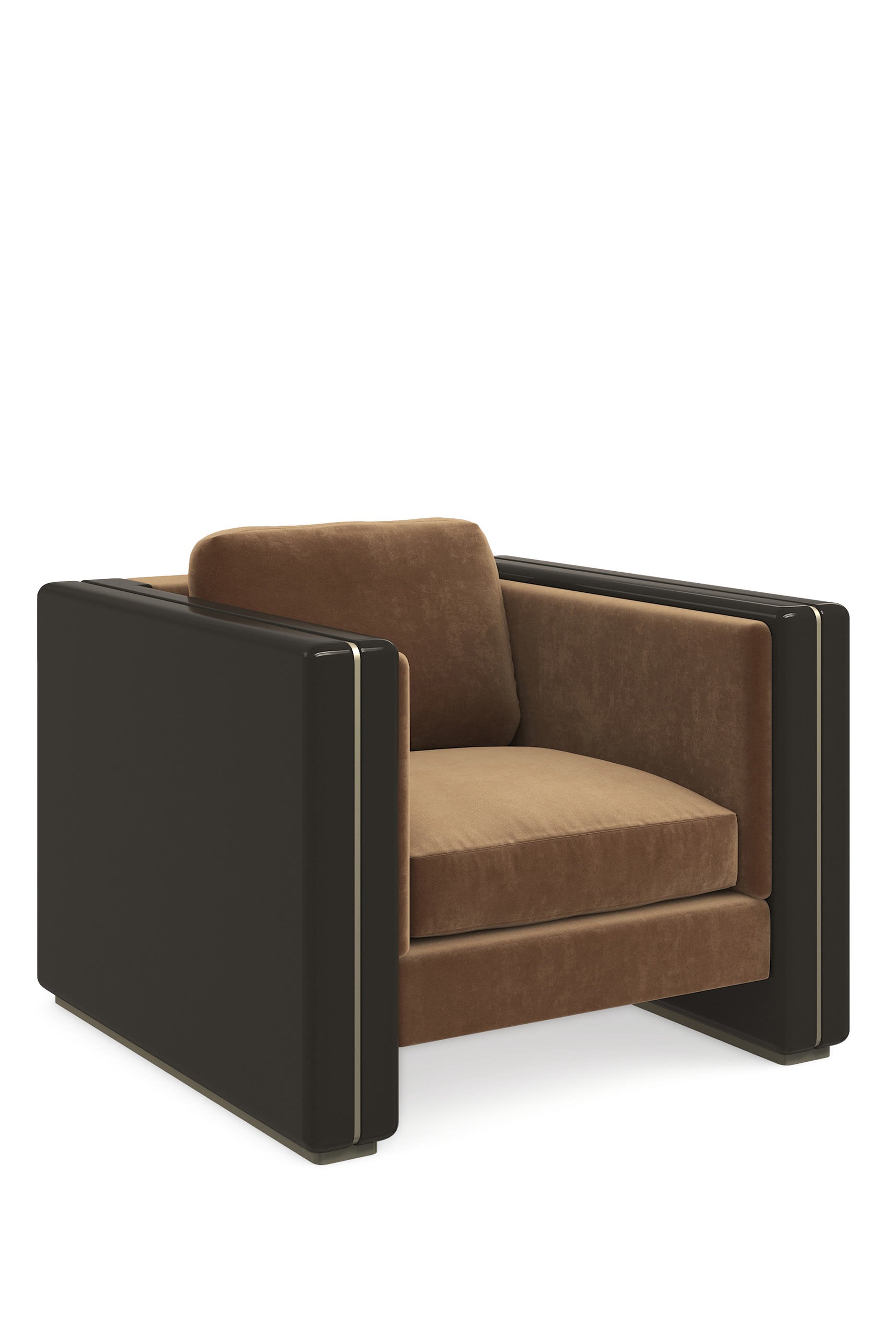 كرسي جيلي تشوكوليت بمسند ذراعين