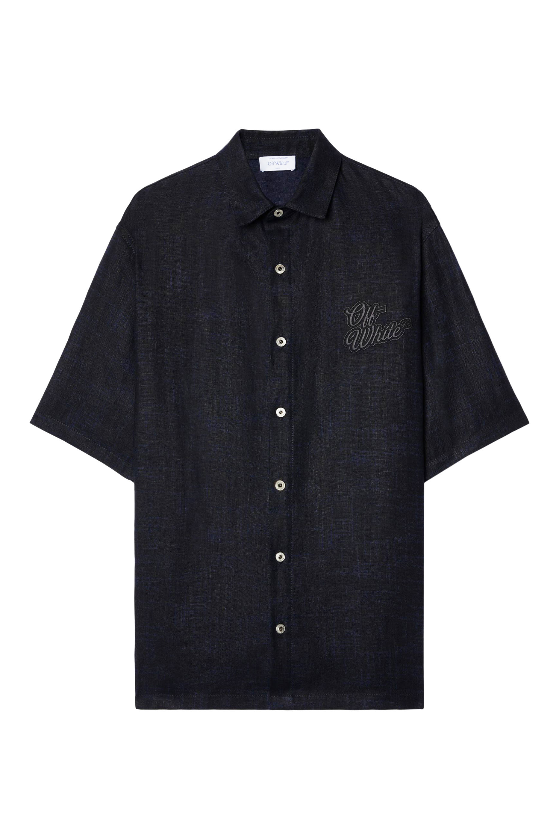 قميص بولينج ناينتيز بشعار الماركة