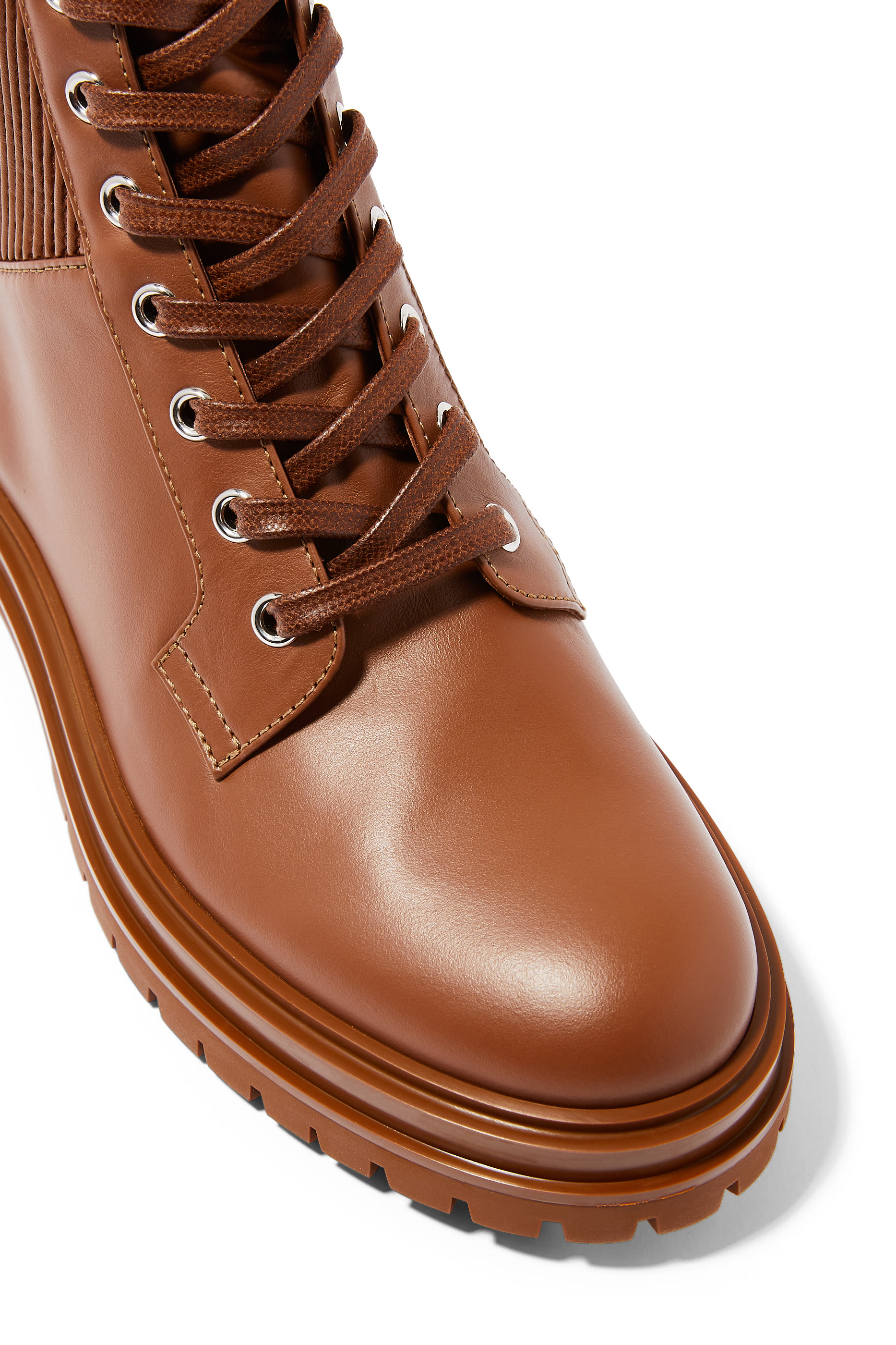 بةت مارتيس مطاطي بطول الكاحل جلد