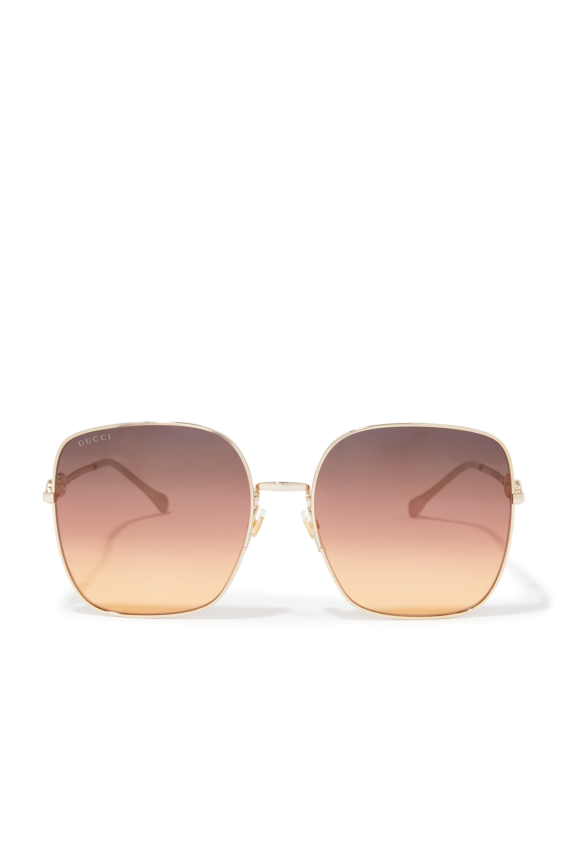 نظارة شمسية بإطار مربع كبير