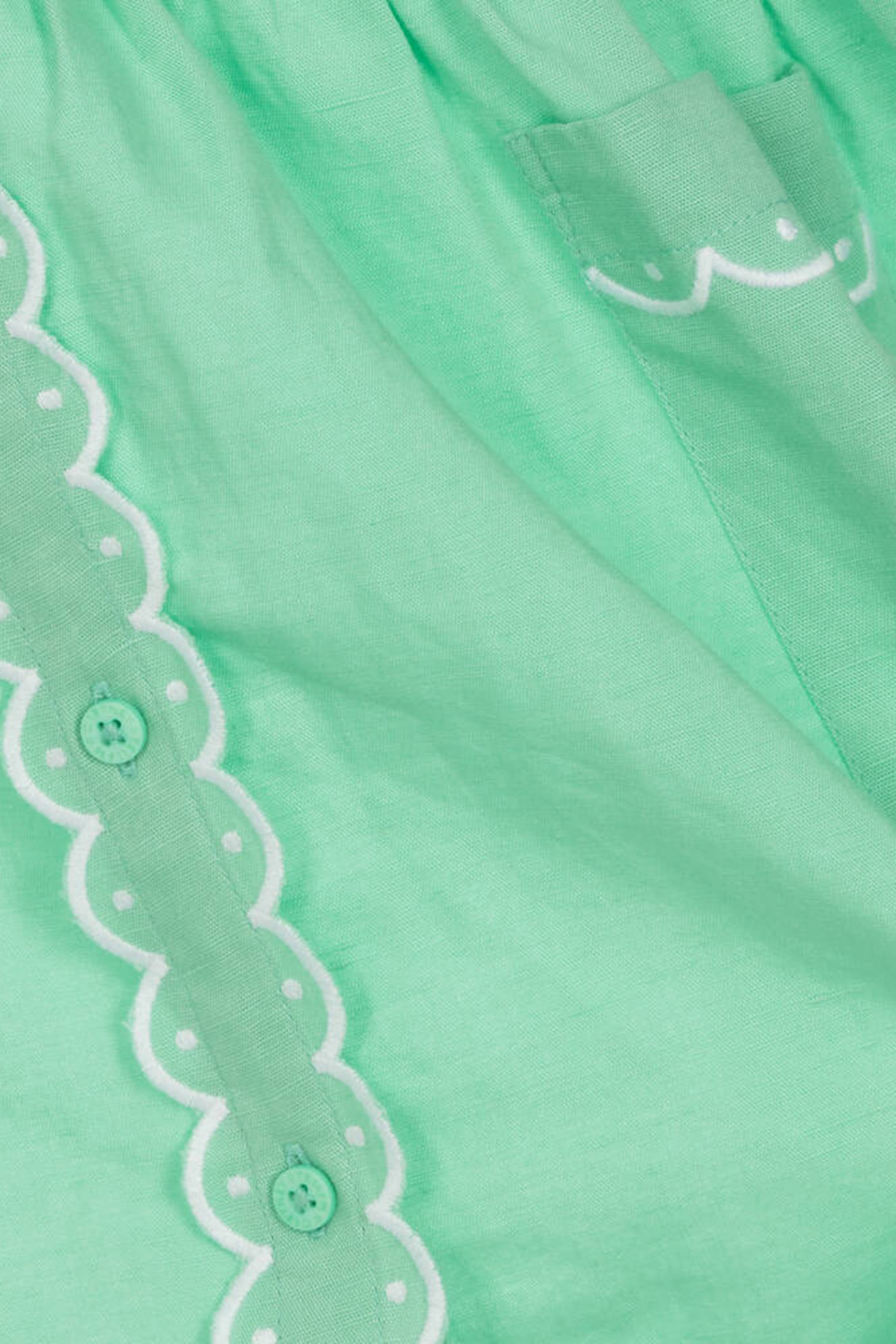 فستان منسوج للأطفال