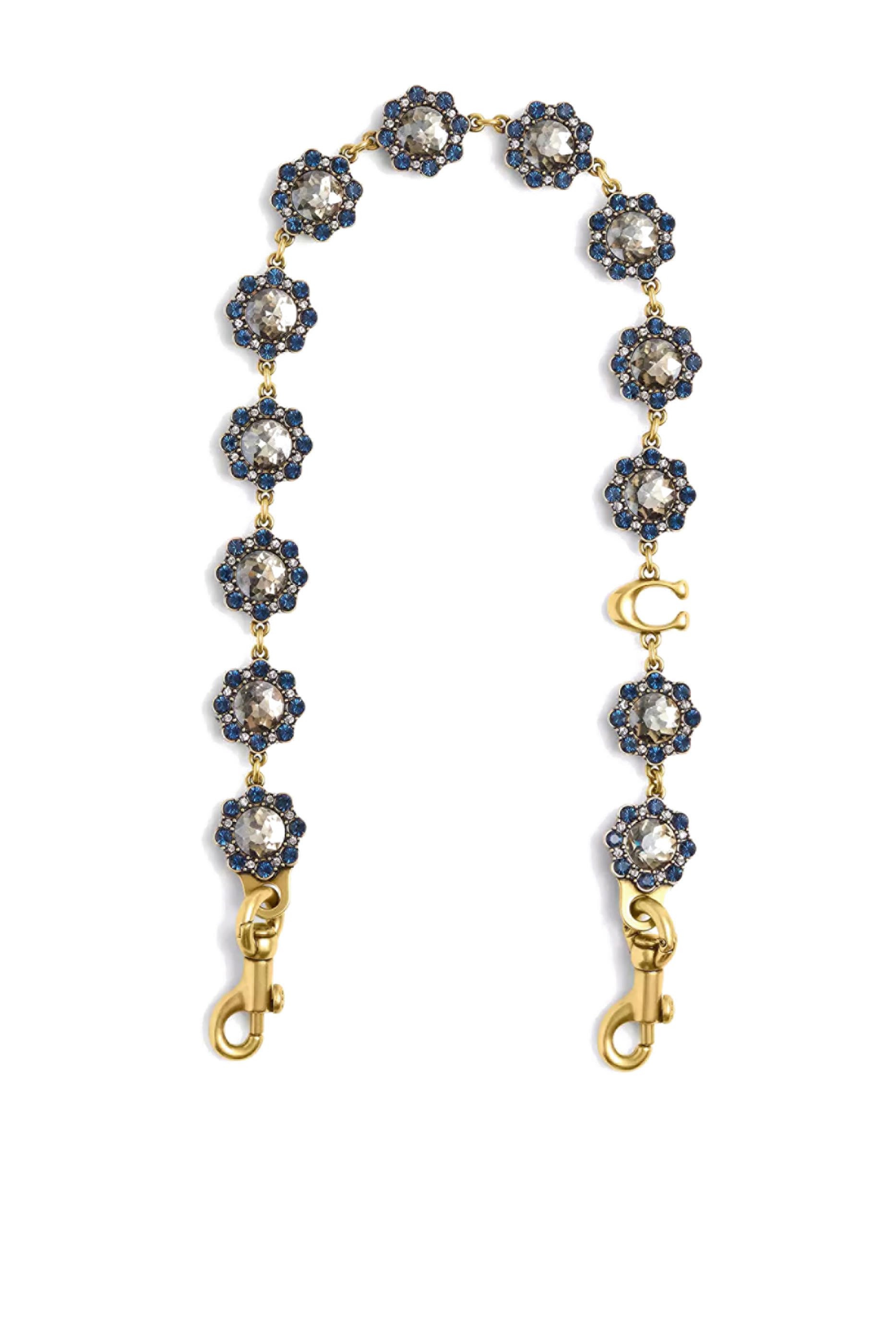 حمالة سلسلة بأحجار براقة