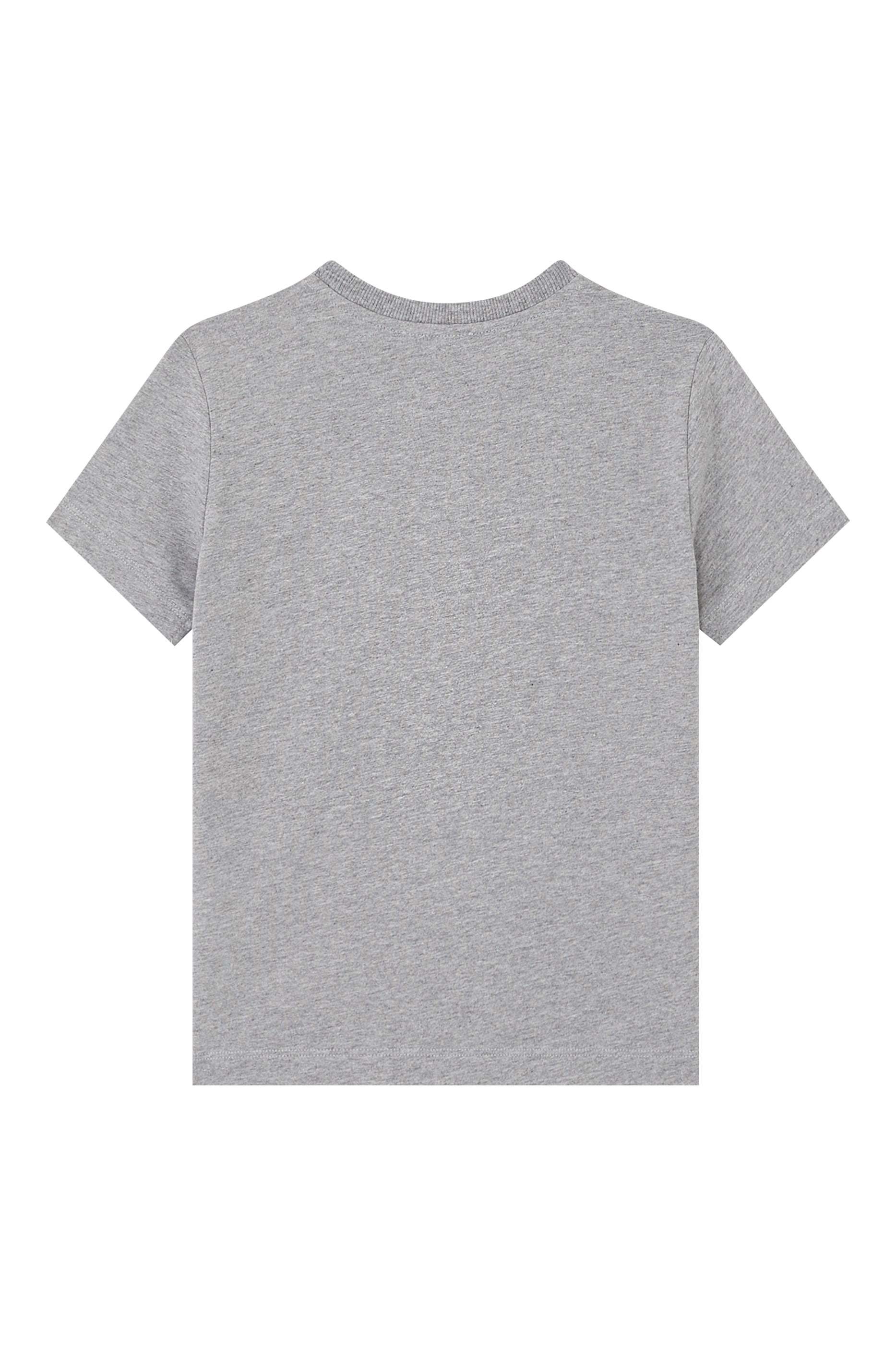 تيشيرت بشعار الماركة بتصميم مقلوب للأطفال