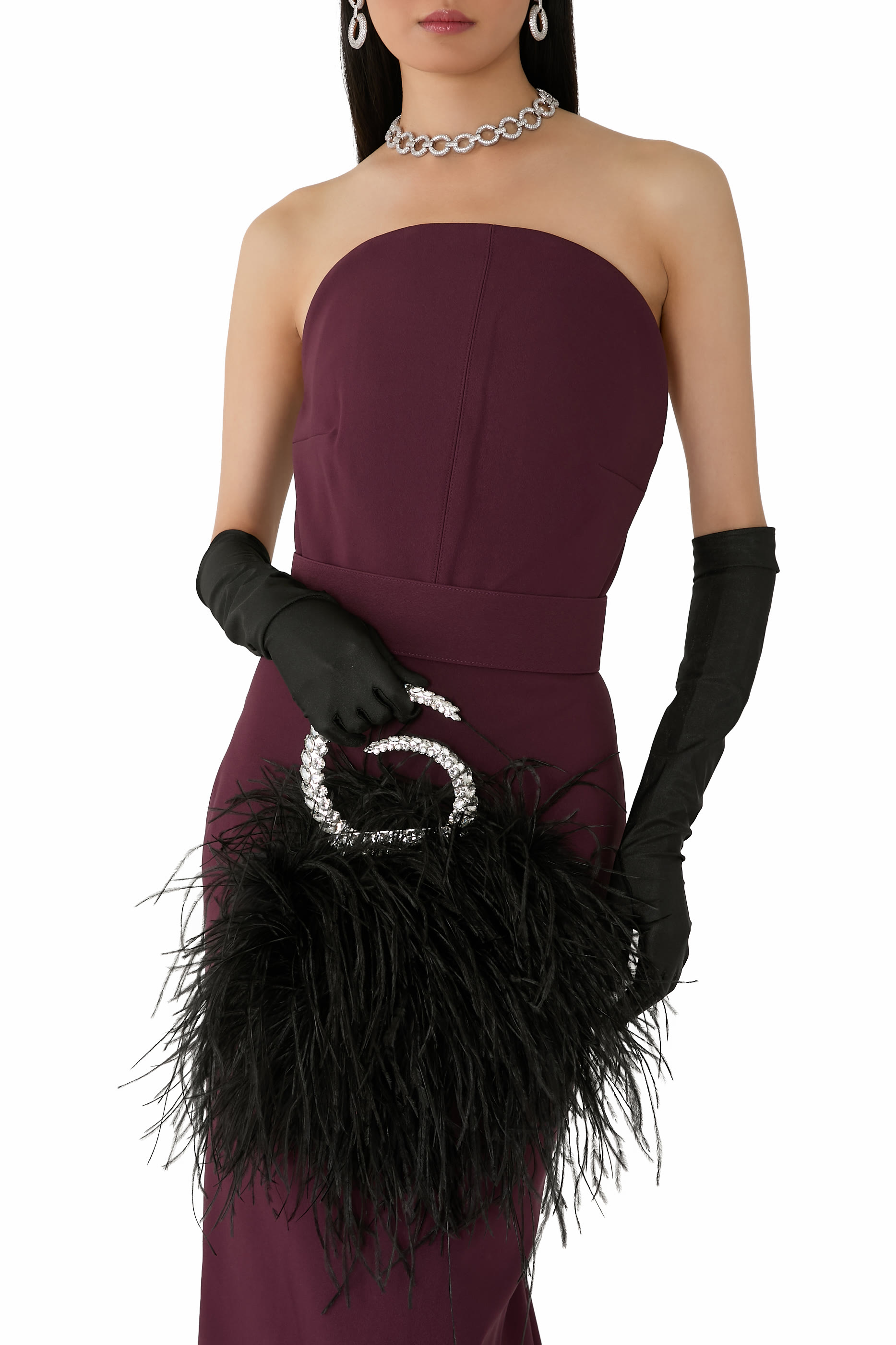 كلاتش كارما مزين بريش