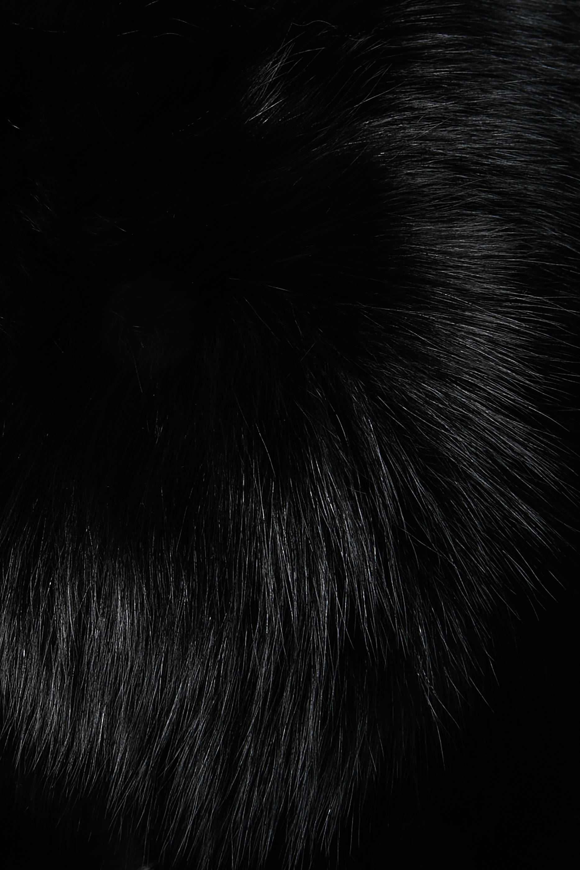 غطاء رأس أوشانكا فلانيل فرو ثعلب