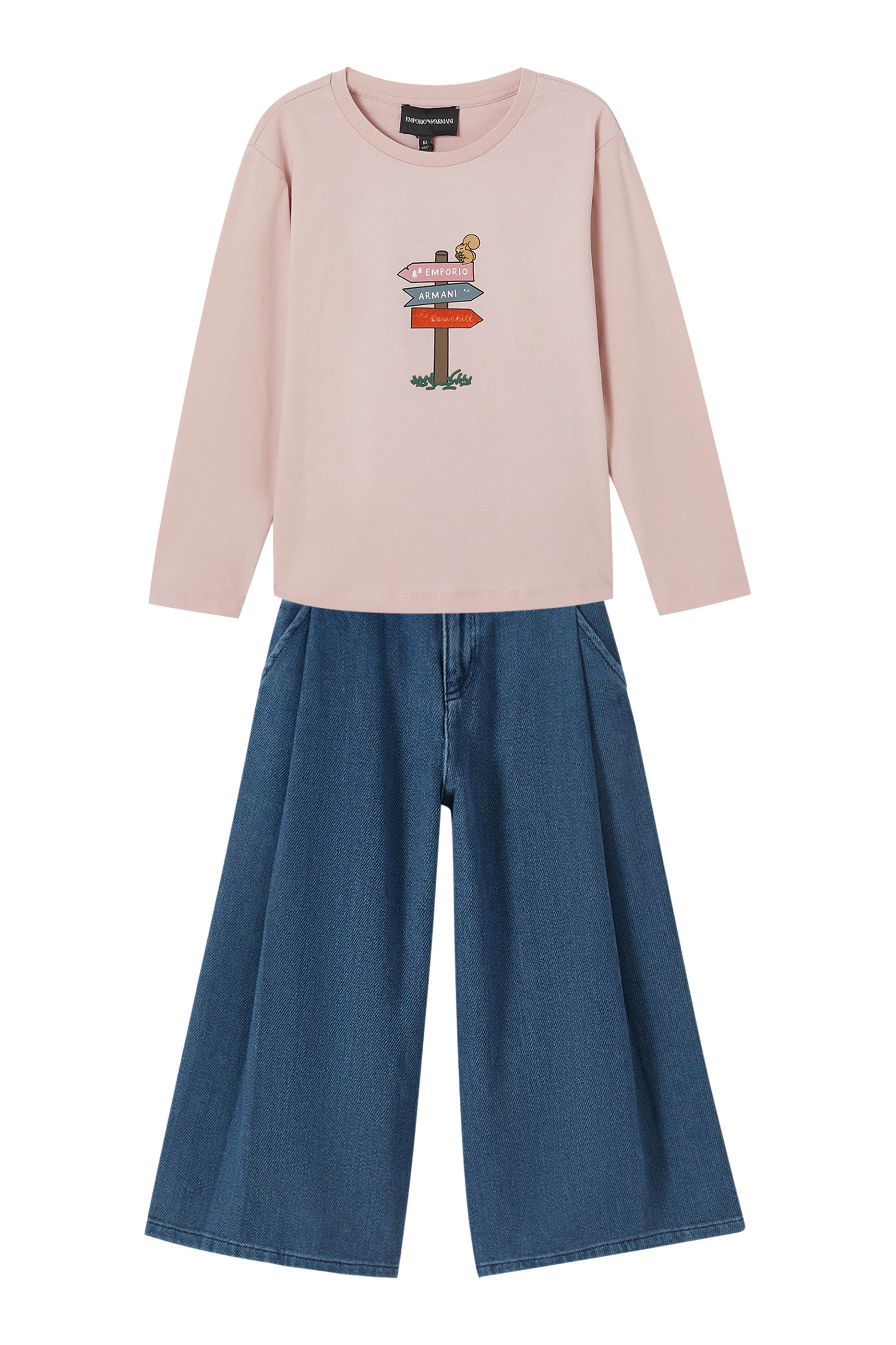  كنزة بطبعة غابة جيرسيه للأطفال