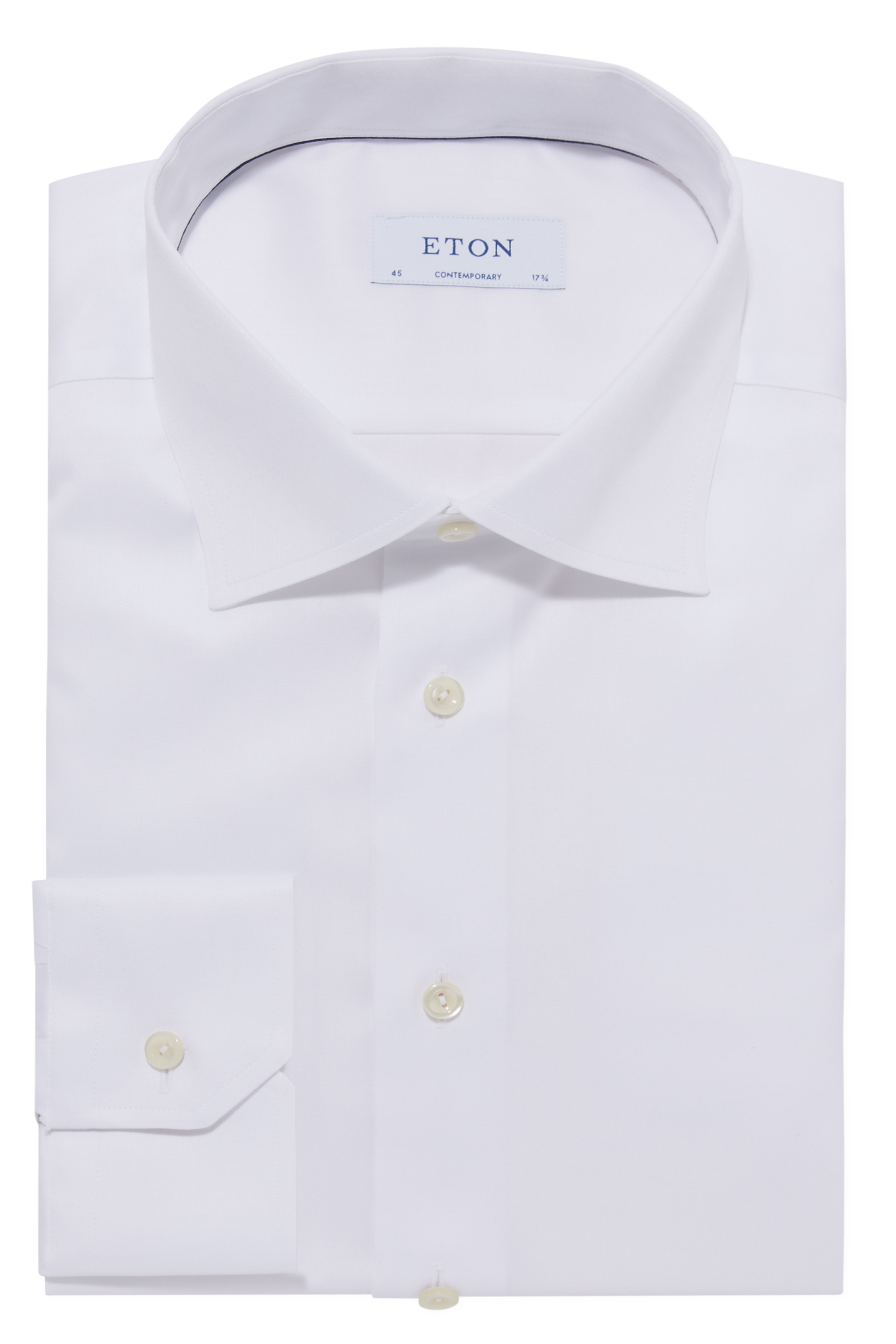 قميص بوبلين بأكمام طويلة