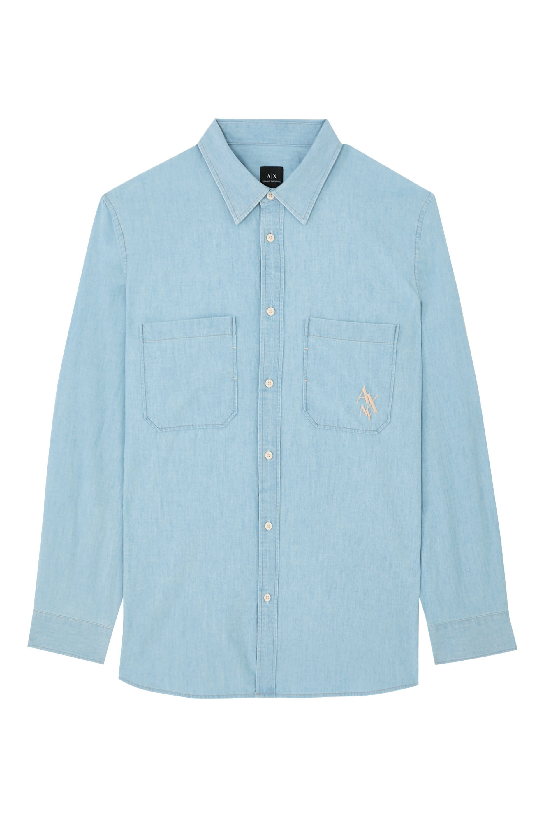 قميص مارينا بجيبين دنيم