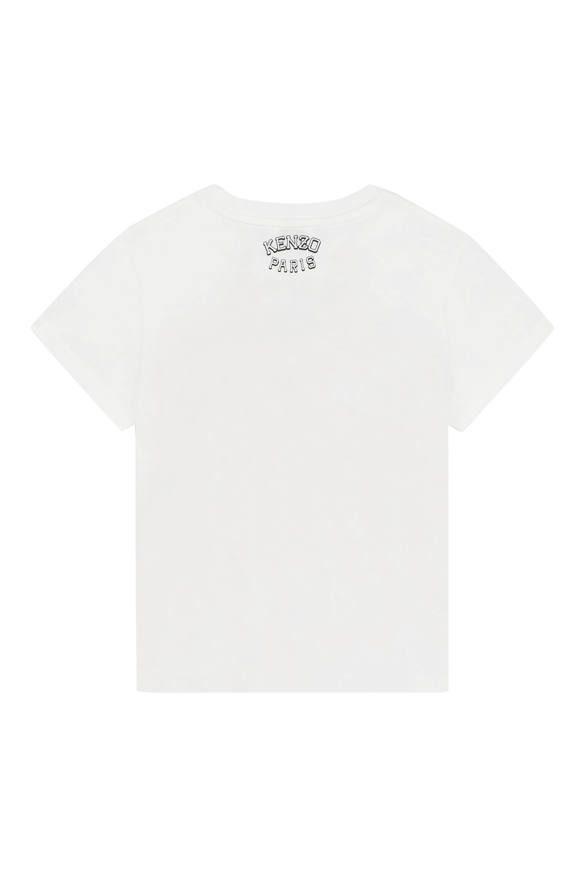 تيشيرت بطبعات نمر وشعار الماركة للأطفال