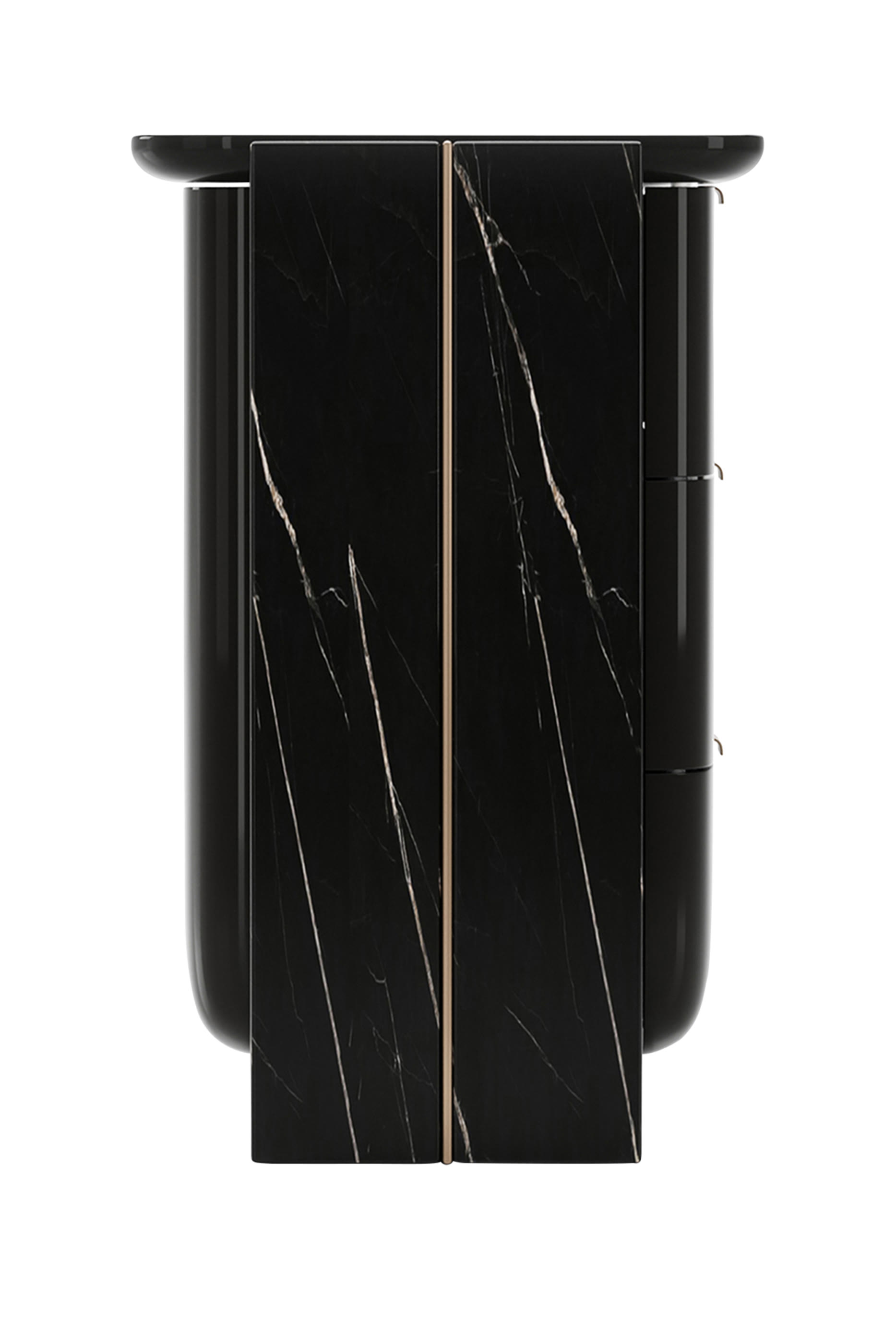 طاولة زينة بتصميم متداخل