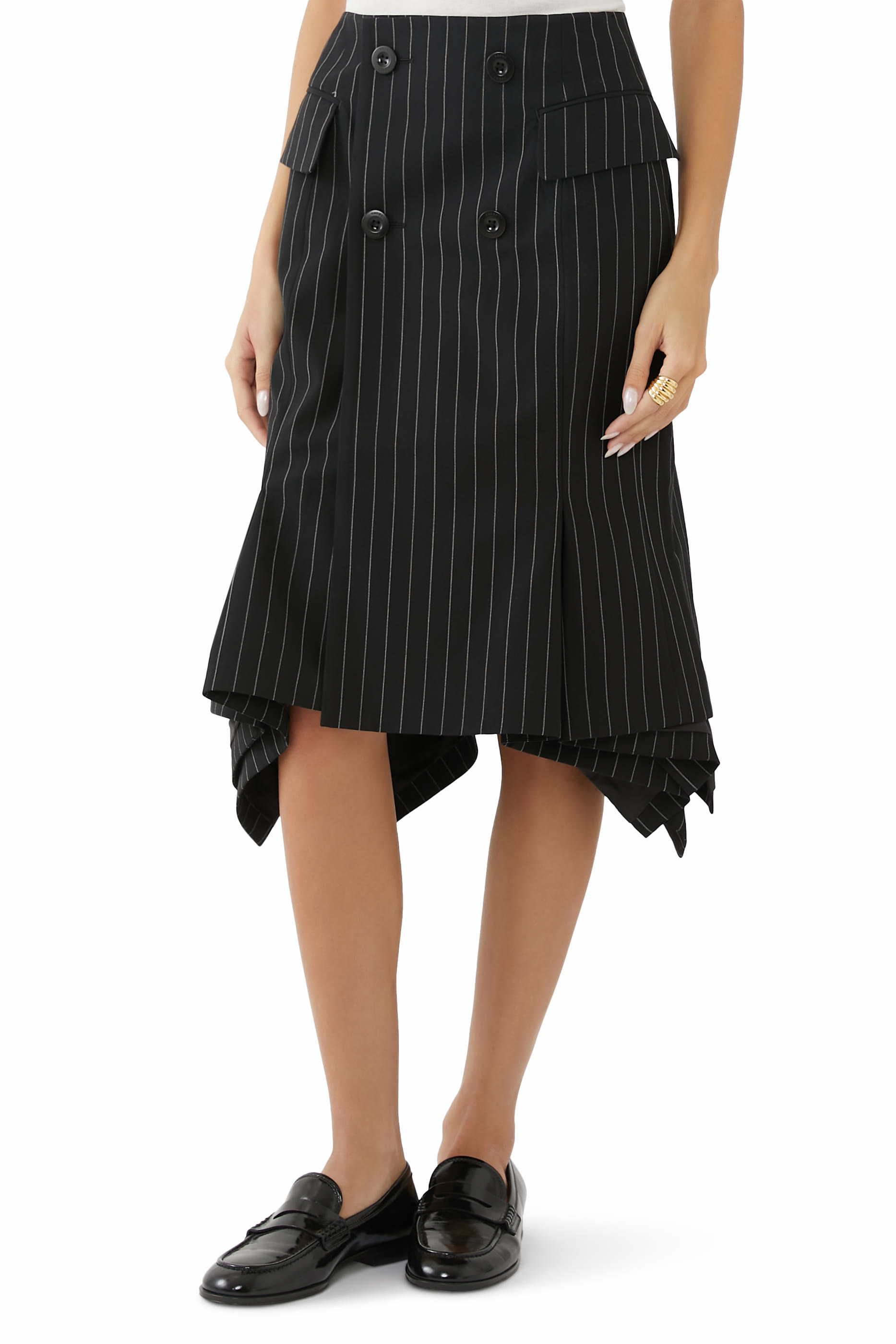 تنورة سوتينغ صوف وحرير