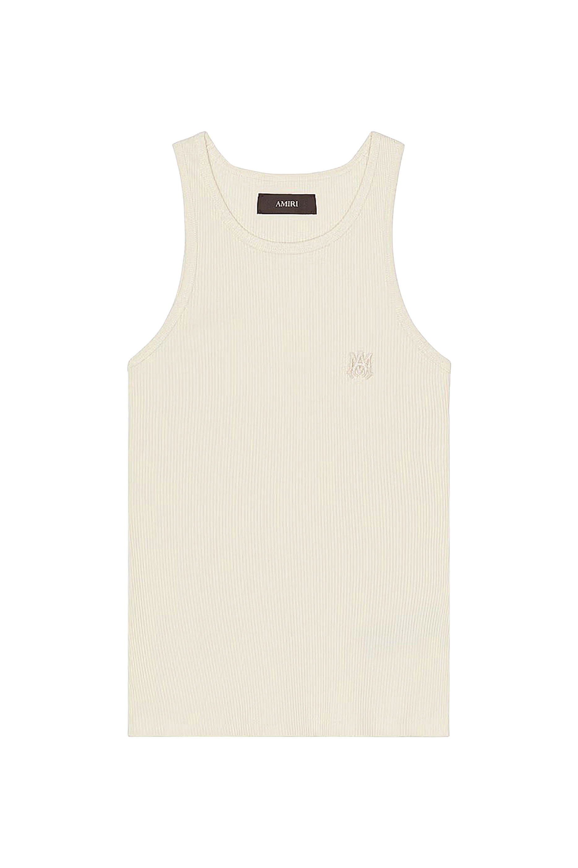 بلوزة بلا أكمام بشعار الماركة بنفس اللون