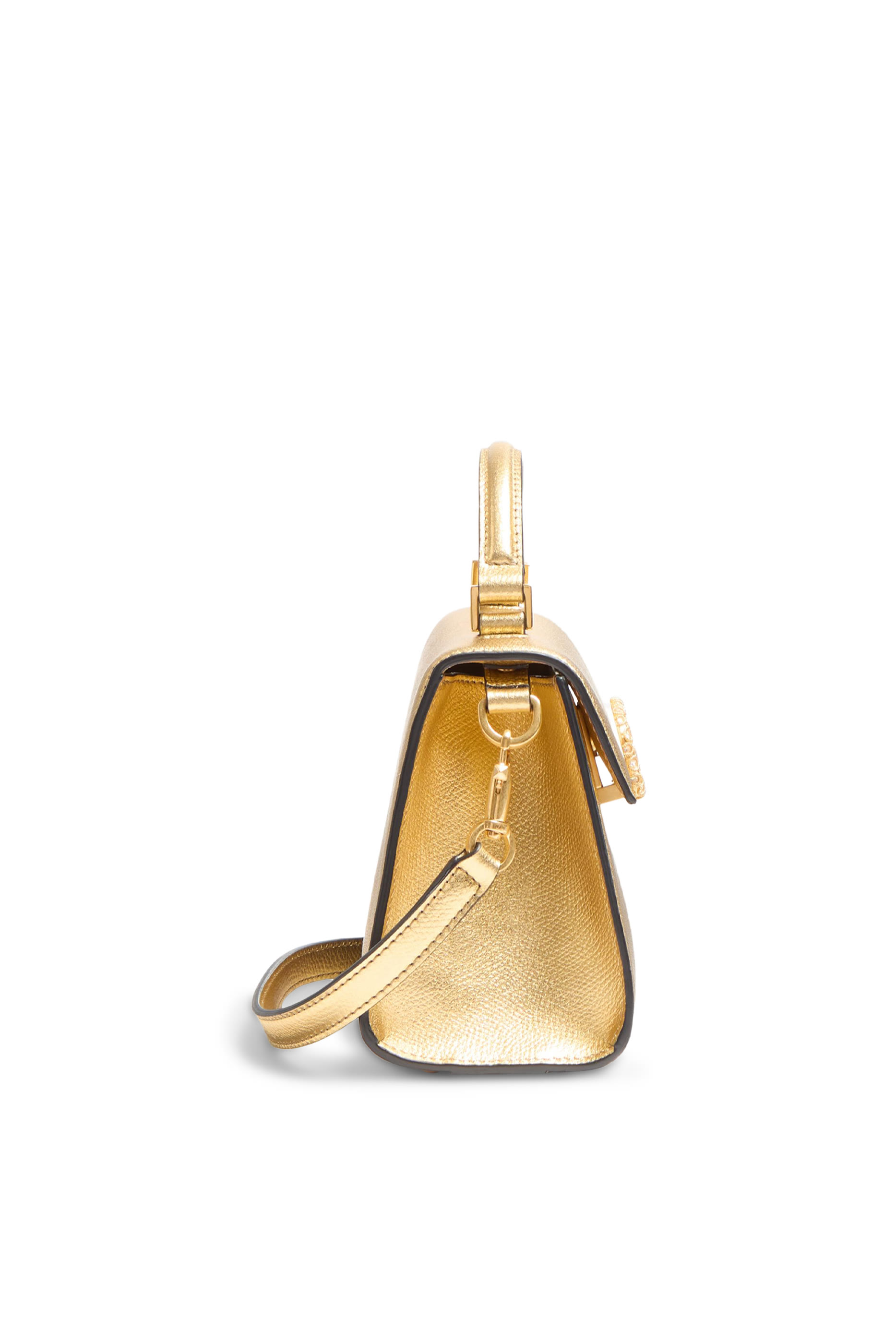 حقيبة يد بشعار الماركة