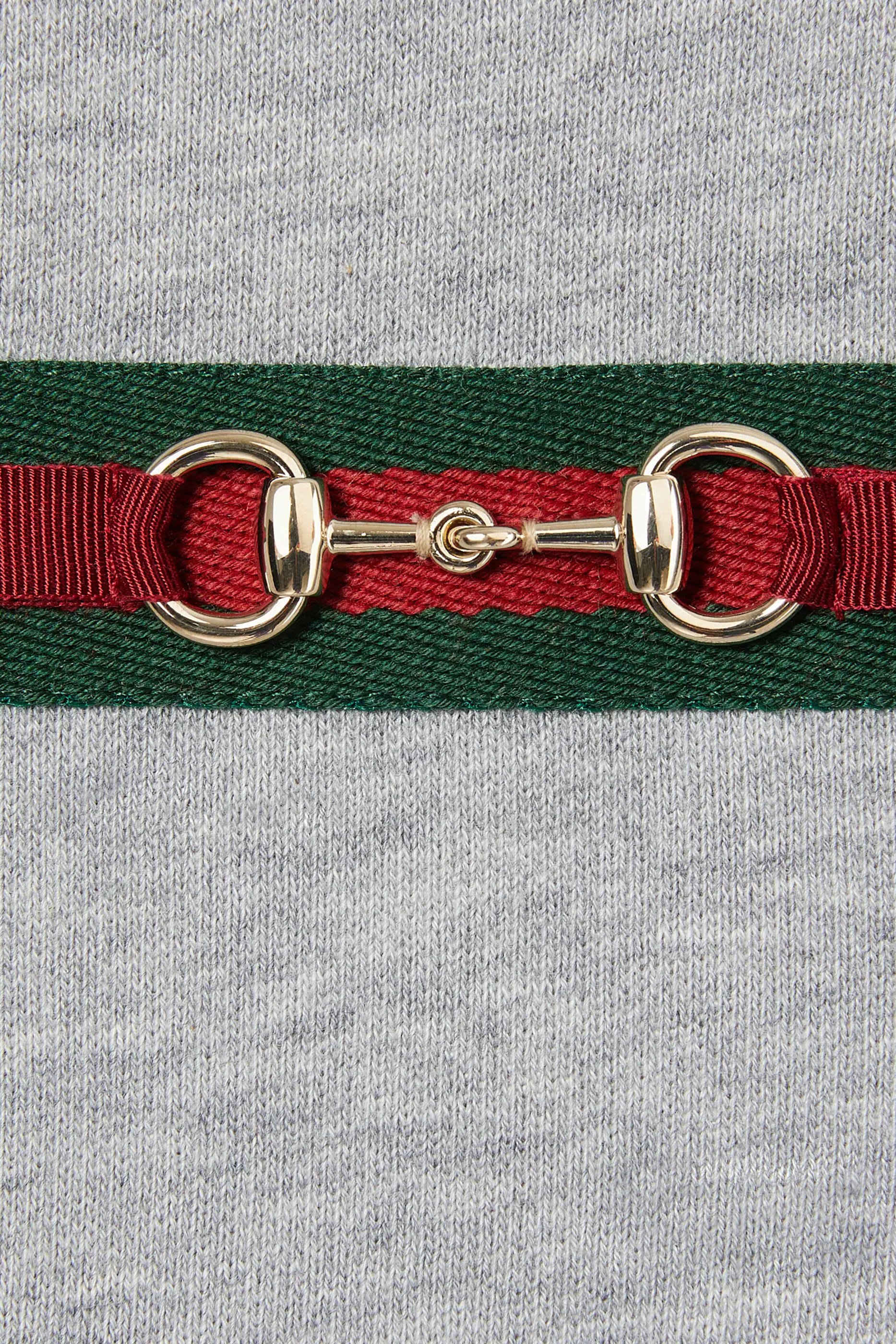 هودي بشريط ويب وحلية لجام الحصان قطن للأطفال