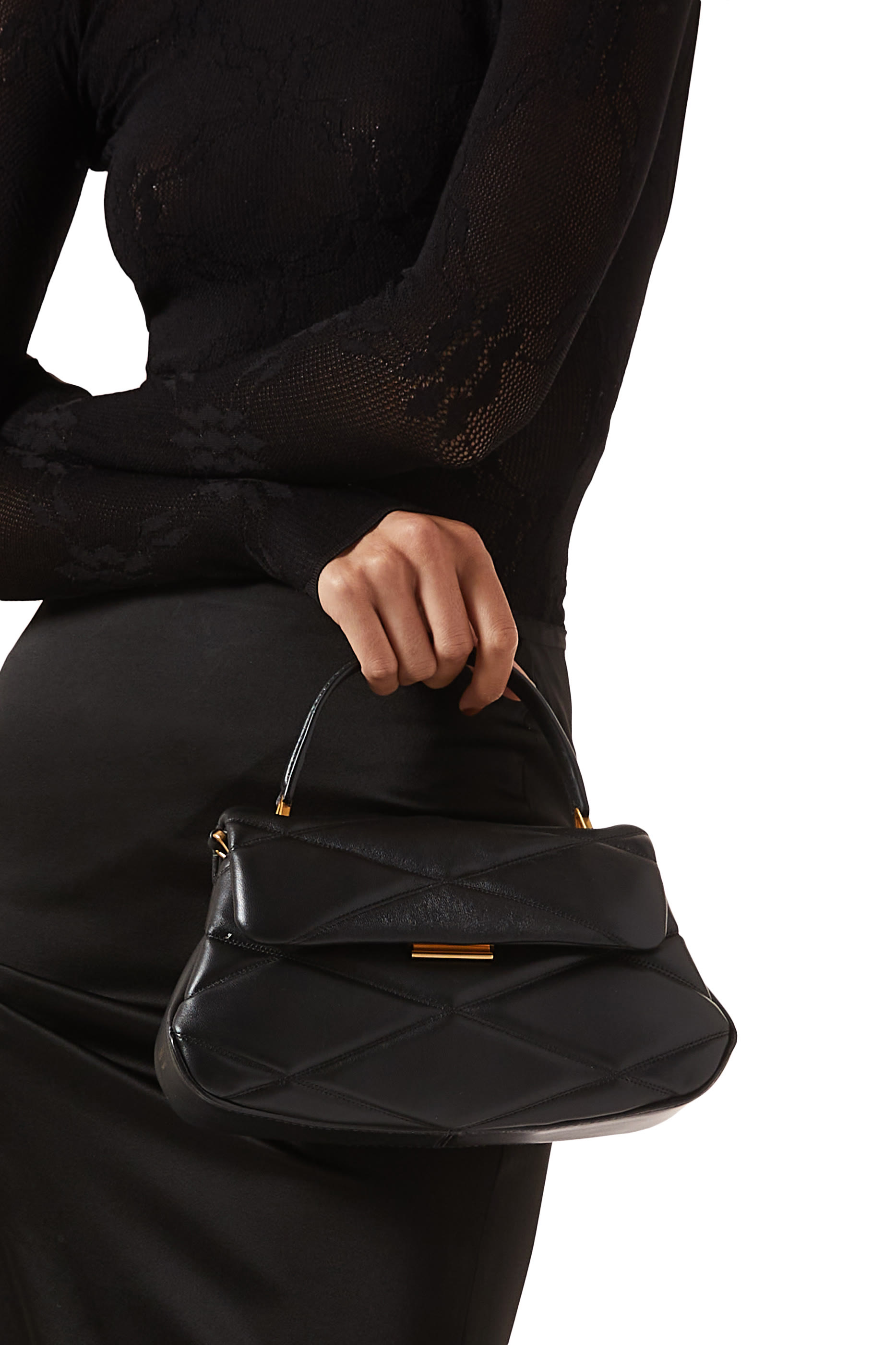 حقيبة غرايس بيد علوية وتصميم مبطن