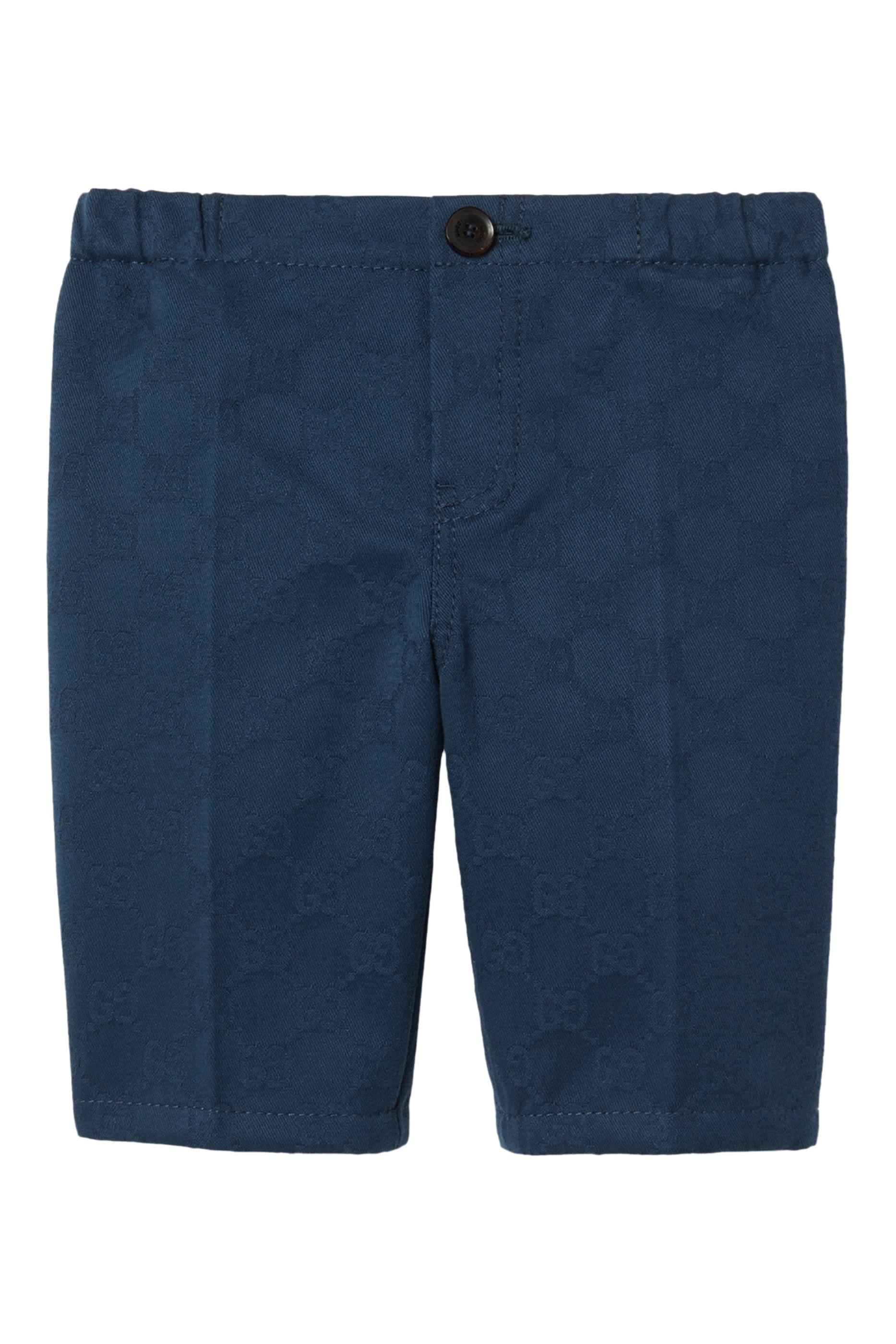 بنطال بشعار حرفي الماركة قطن للأطفال