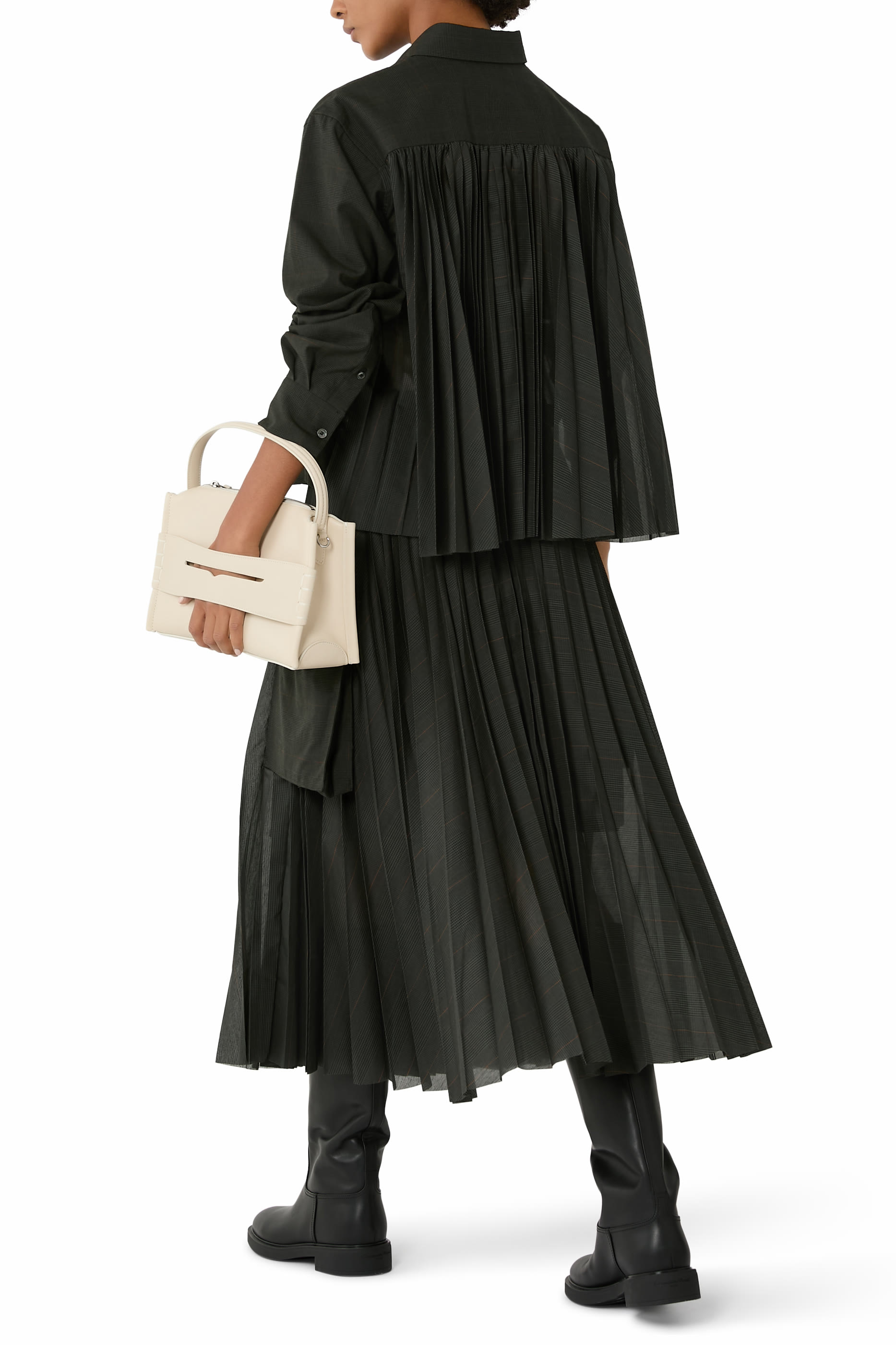 قميص جلين بنقشة مربعات