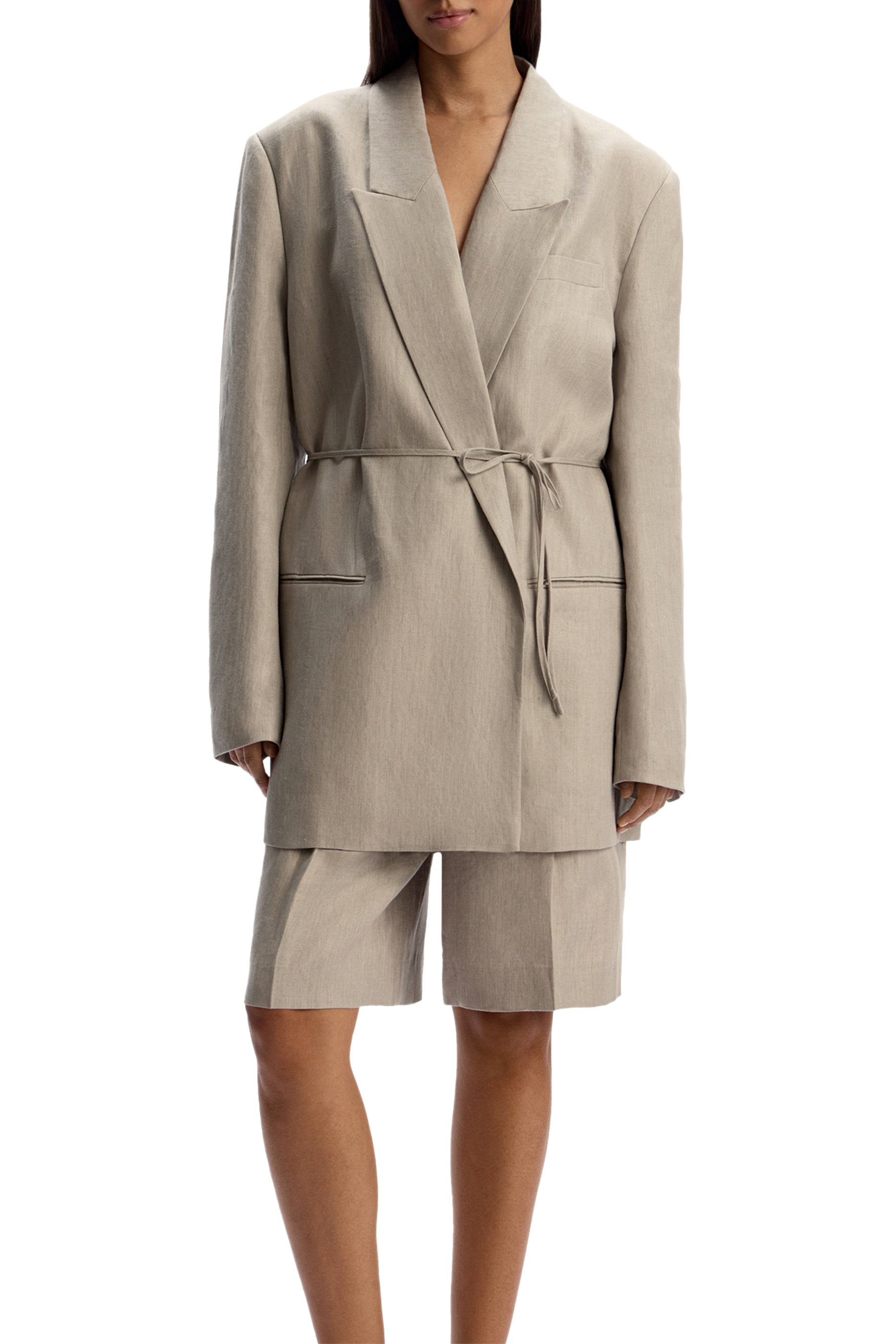 شورت رسمي كتان