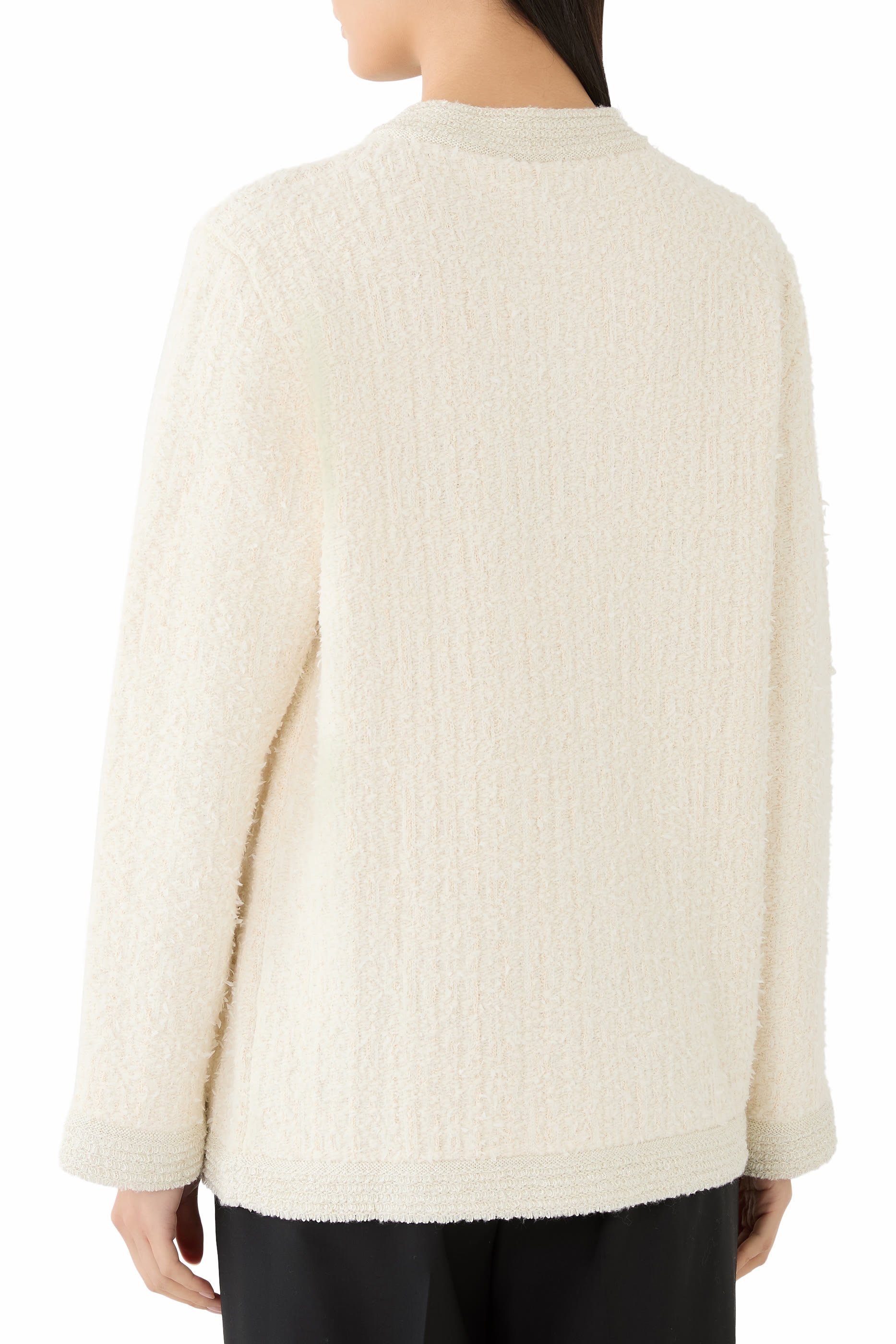 كارديجان صوف بوكليه لامع