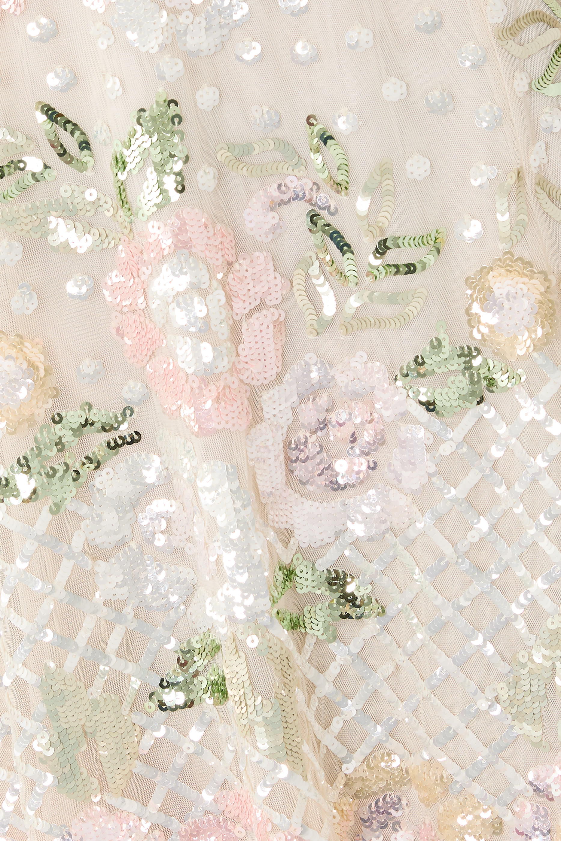 فستان سهرة روزالي بطول الكاحل