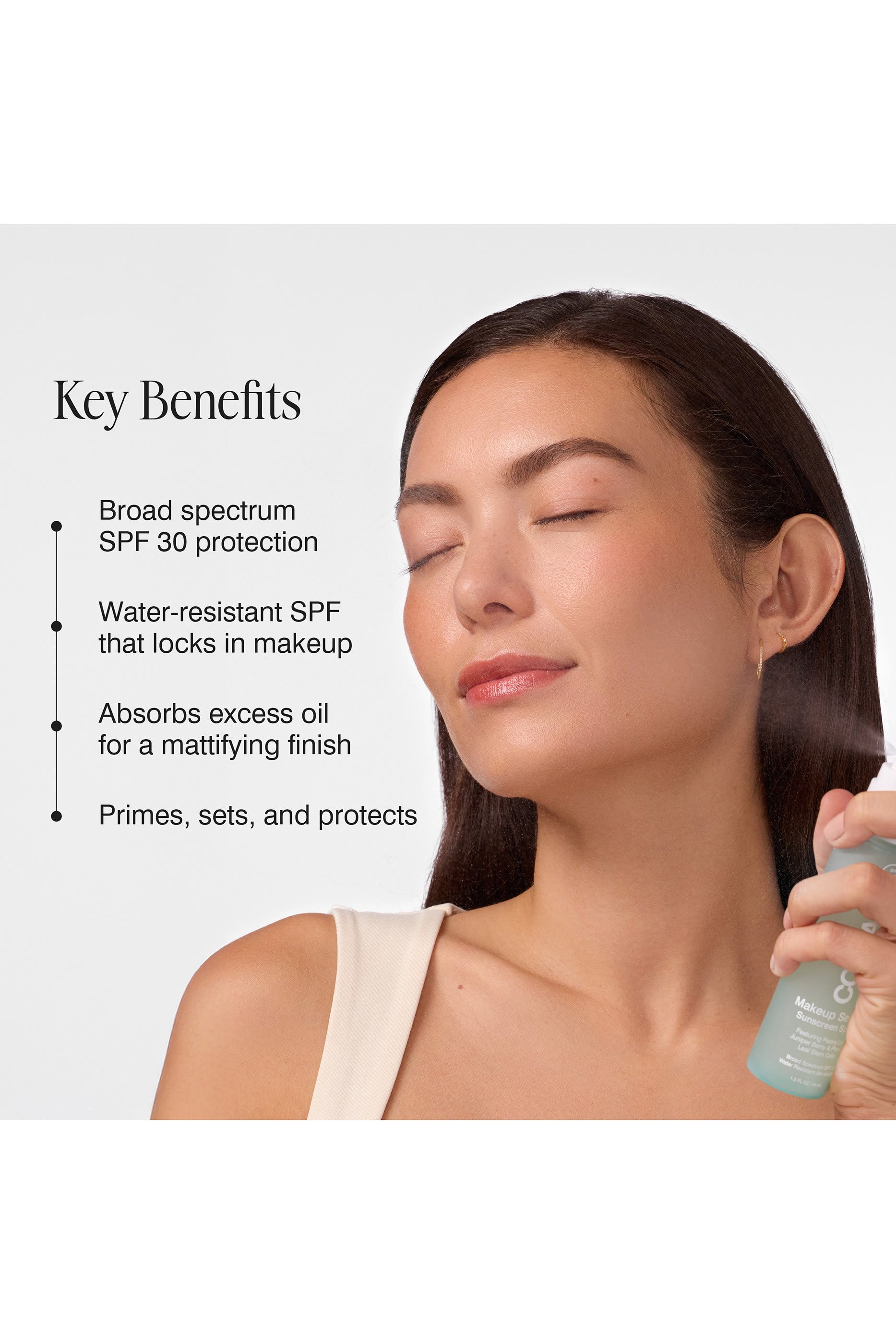 بخاخ مثبت مكياج بعامل حماية SPF 30